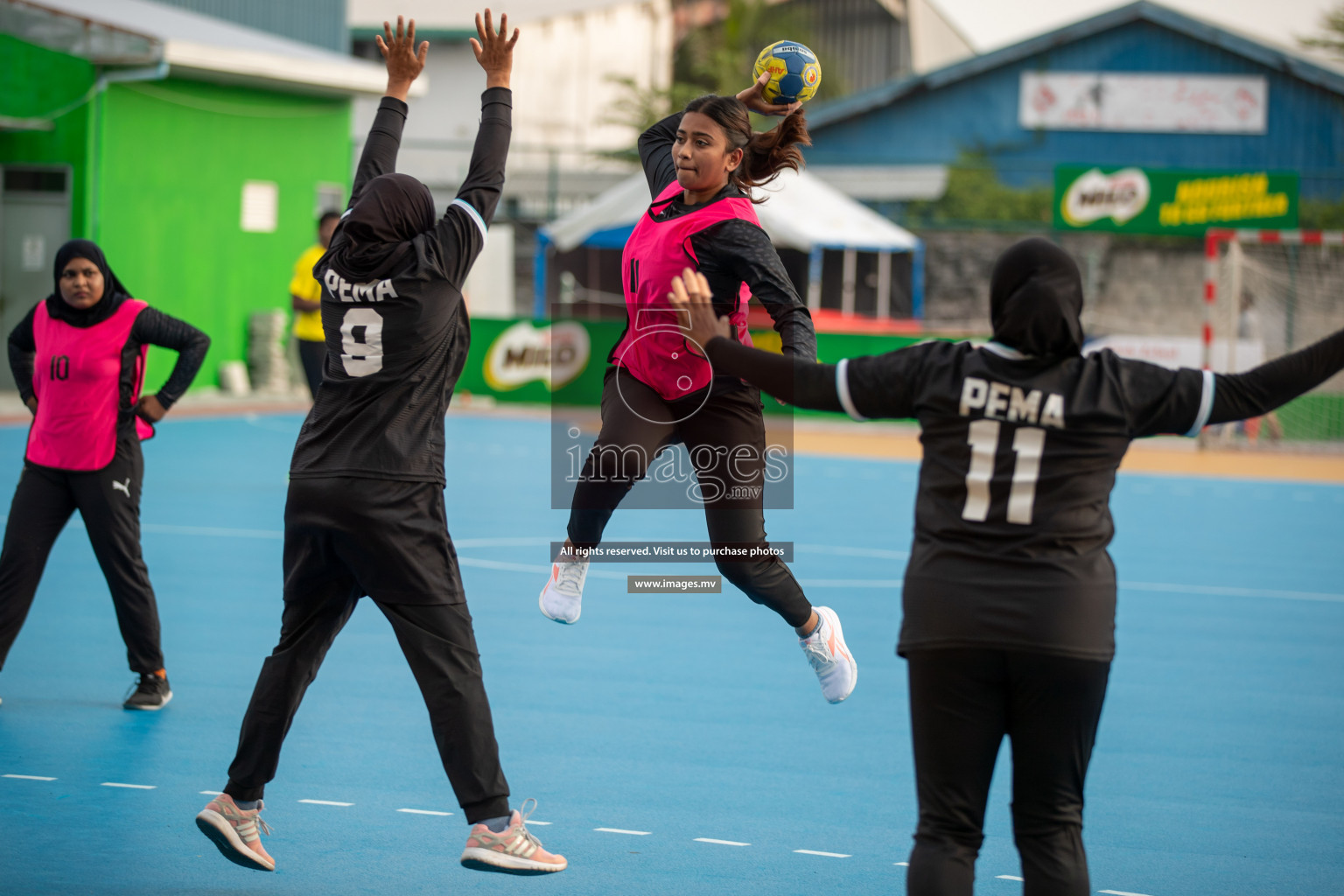 Day 12 of Milo 6th Inter Office Handball Tournament 2022 - Photos by Hassan Simah