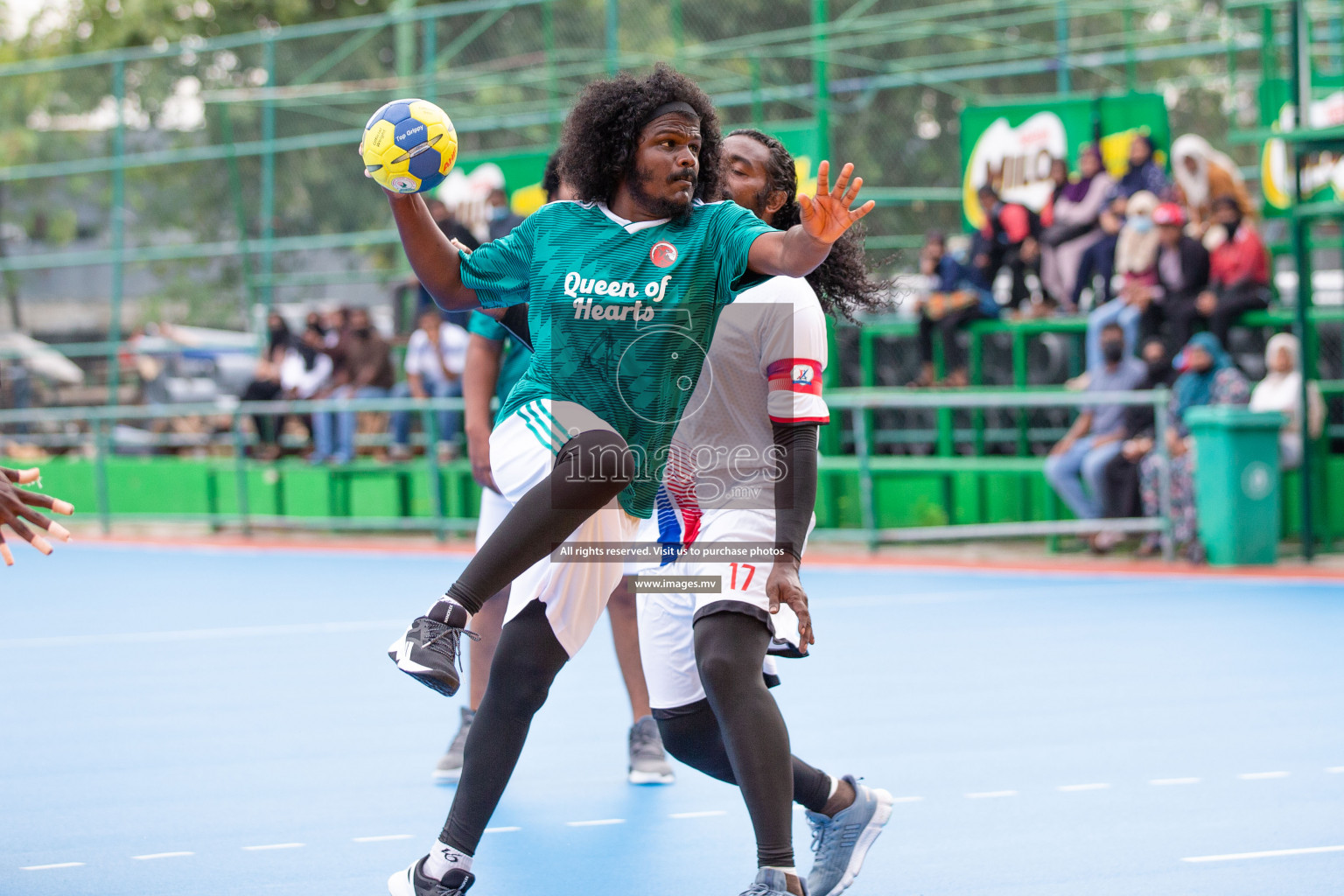 Milo 8th National Handball Tournament Day3, 17th December 2021, at Handball Ground, Male', Maldives. Photos by Shuu Abdul Sattar