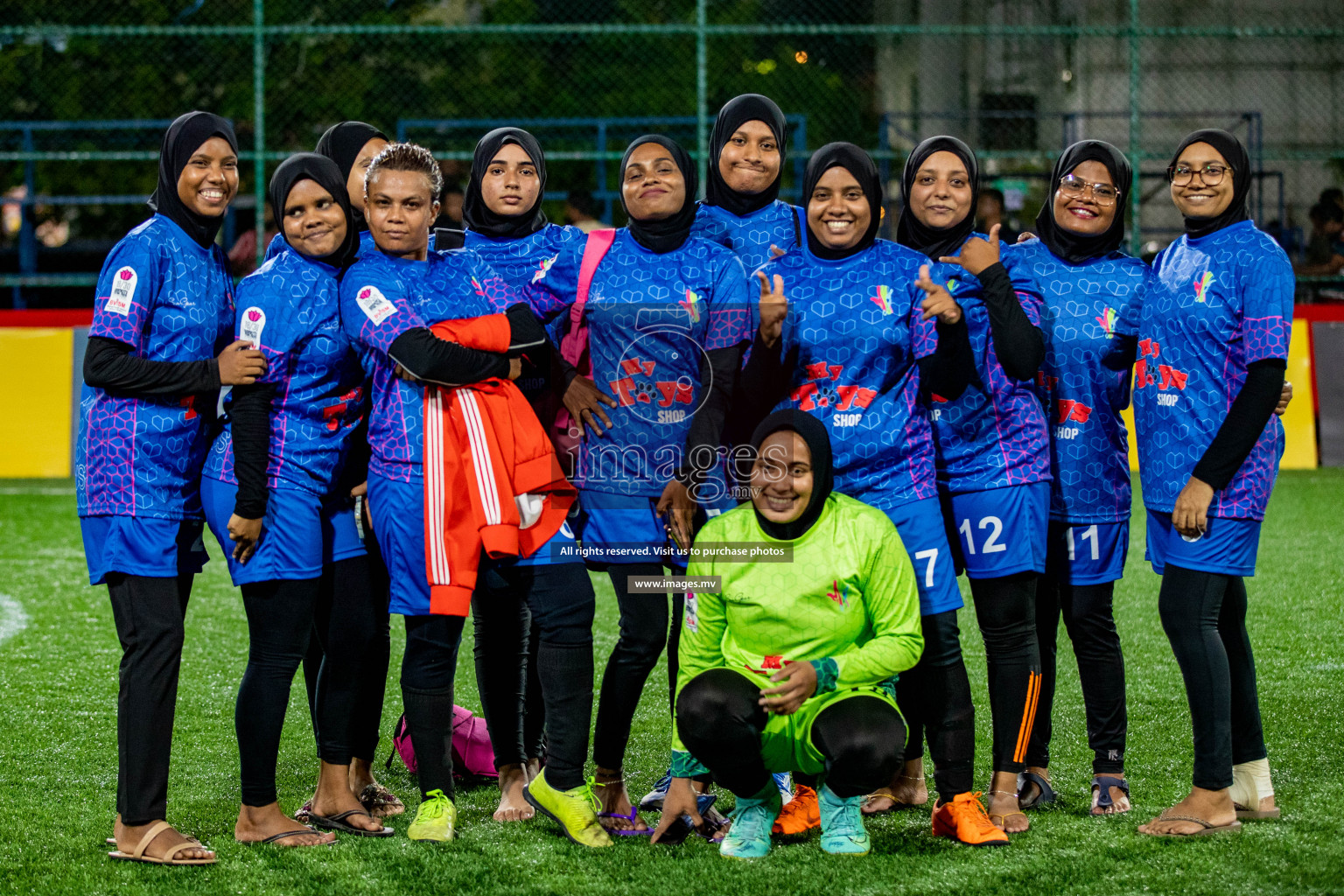 MPL vs Club MYS in Eighteen Thirty Women's Futsal Fiesta 2022 was held in Hulhumale', Maldives on Monday, 21st October 2022. Photos: Hassan Simah / images.mv