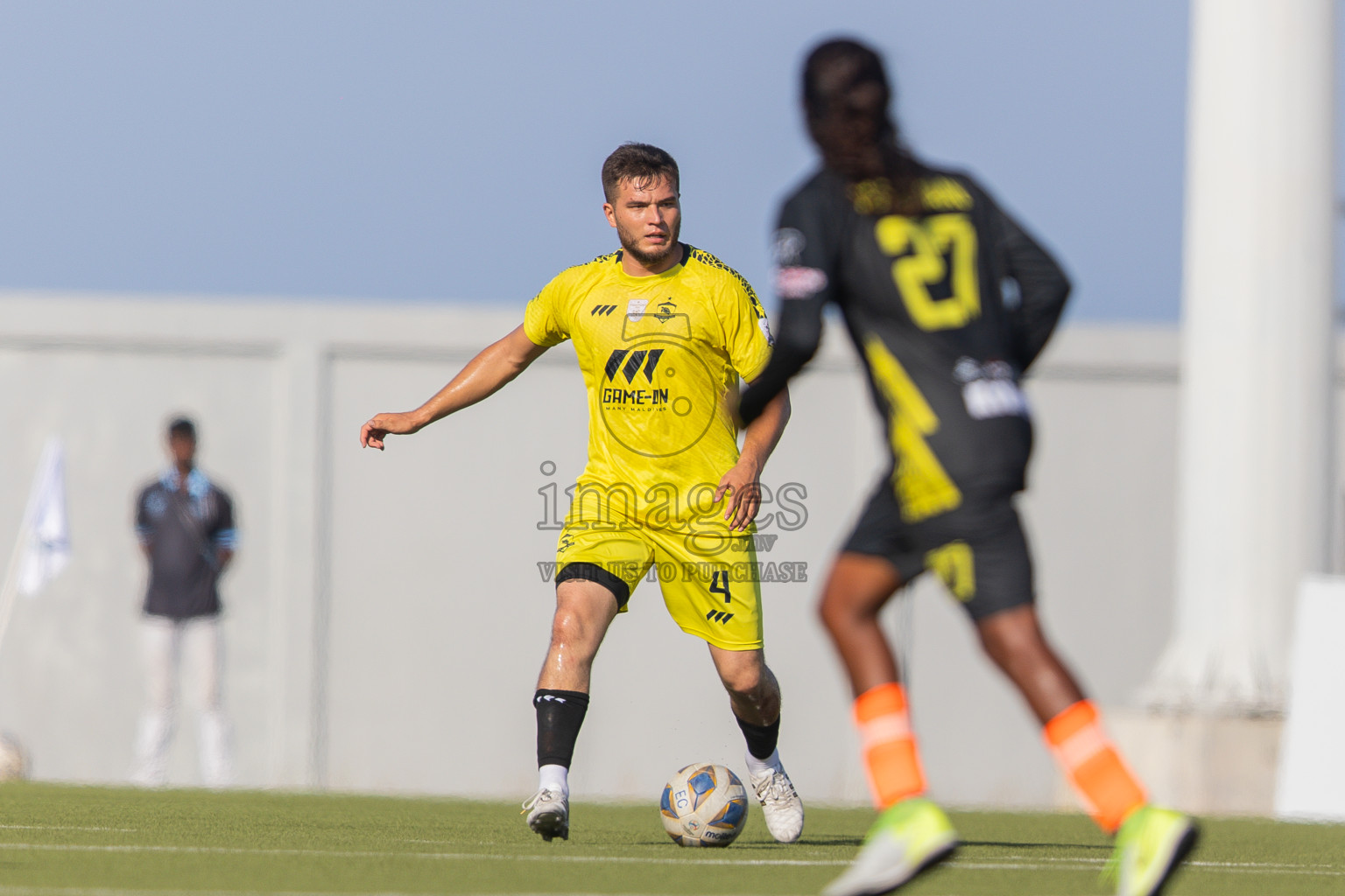 Velaa Sports Club vs Team Middle East in Day 3 of Eydhafushi Cup 2025 held in Eydhafushi Football Stadium at B. Eydhafushi, Maldives on Sunday, 7th September 2025. Photos: Arif Rasheed / images.mv