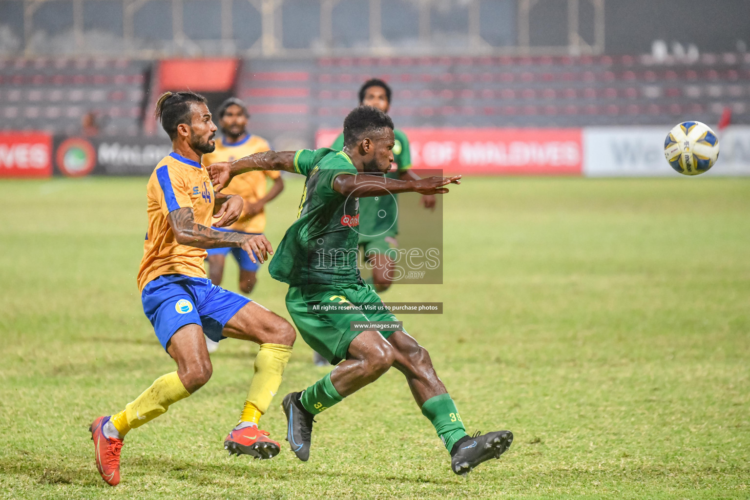 Maziya Sports & RC vs Club Valencia in the President's Cup 2021/2022 held in Male', Maldives on 19 Jan 2022 Photos by Nausham Waheed