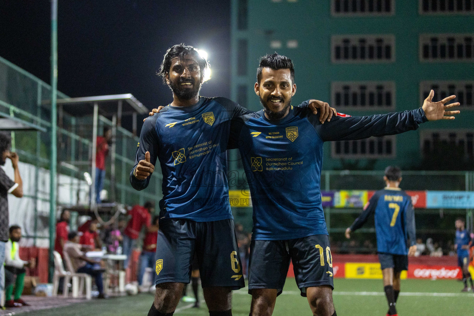 TH Guraidhoo  vs TH Madifushi in Day 3 of Golden Futsal Challenge 2024 was held on Wednesday, 17th January 2024, in Hulhumale', Maldives Photos: Nausham Waheed / images.mv