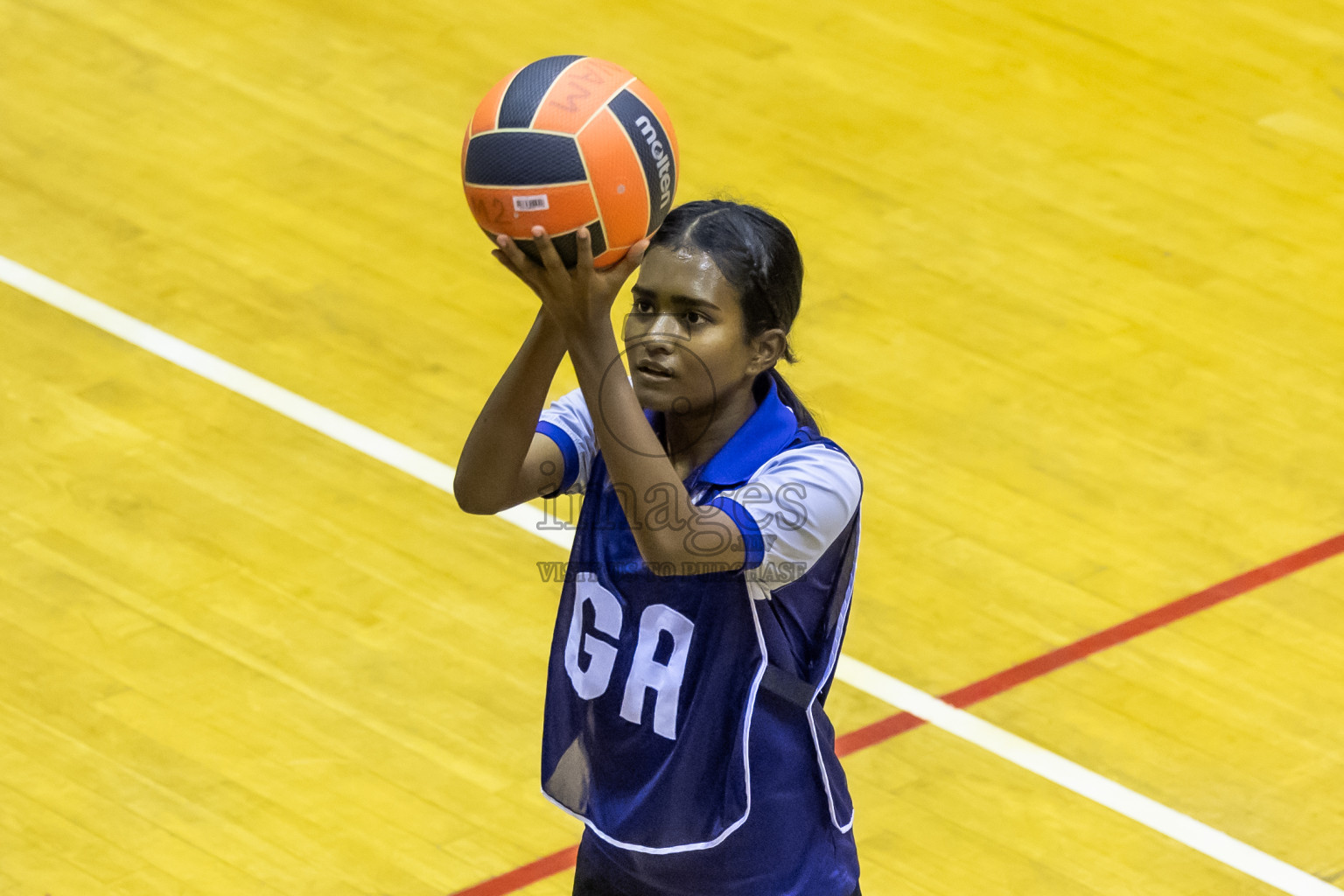 Day 8 of 25th Inter-School Netball Tournament was held in Social Center at Male', Maldives on Sunday, 18th August 2024.