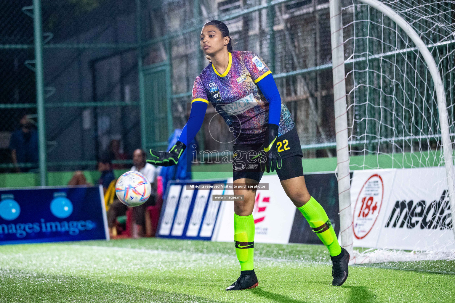 Final of MFA Futsal Tournament 2023 on 10th April 2023 held in Hulhumale'. Photos: Nausham waheed /images.mv