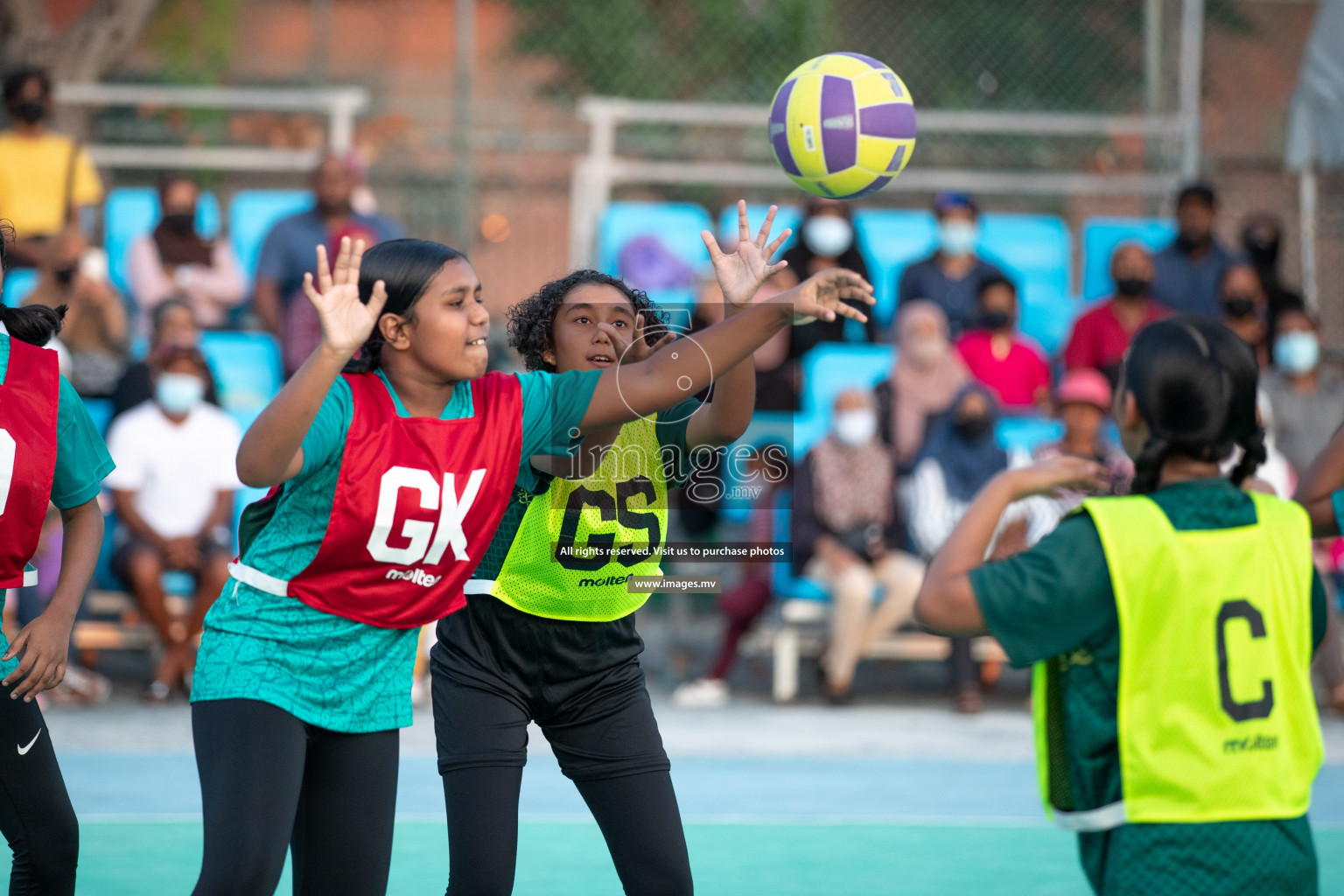 Day 7 of Junior Netball Championship 2022 on 11th March 2022 held in Male', Maldives. Photos by Nausham Waheed & Hassan Simah