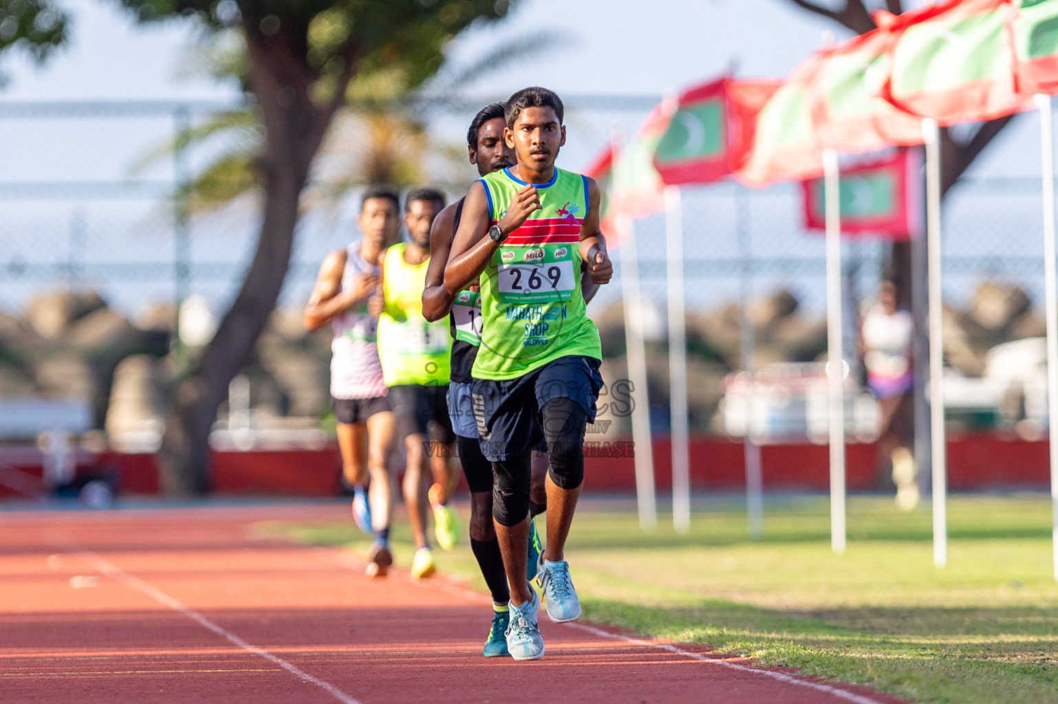 Day 1 of 33rd National Athletics Championship was held in Ekuveni Track at Male', Maldives on Thursday, 5th September 2024. Photos: Shuu Abdul Sattar / images.mv