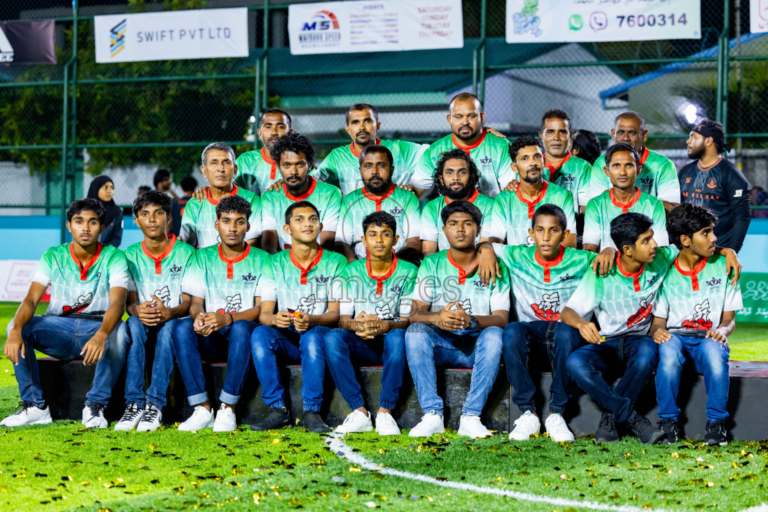 Dee Ess Kay vs Kovigoani in Final of Laamehi Dhiggaru Ekuveri Futsal Challenge 2024 was held on Wednesday, 31st July 2024, at Dhiggaru Futsal Ground, Dhiggaru, Maldives Photos: Nausham Waheed / images.mv