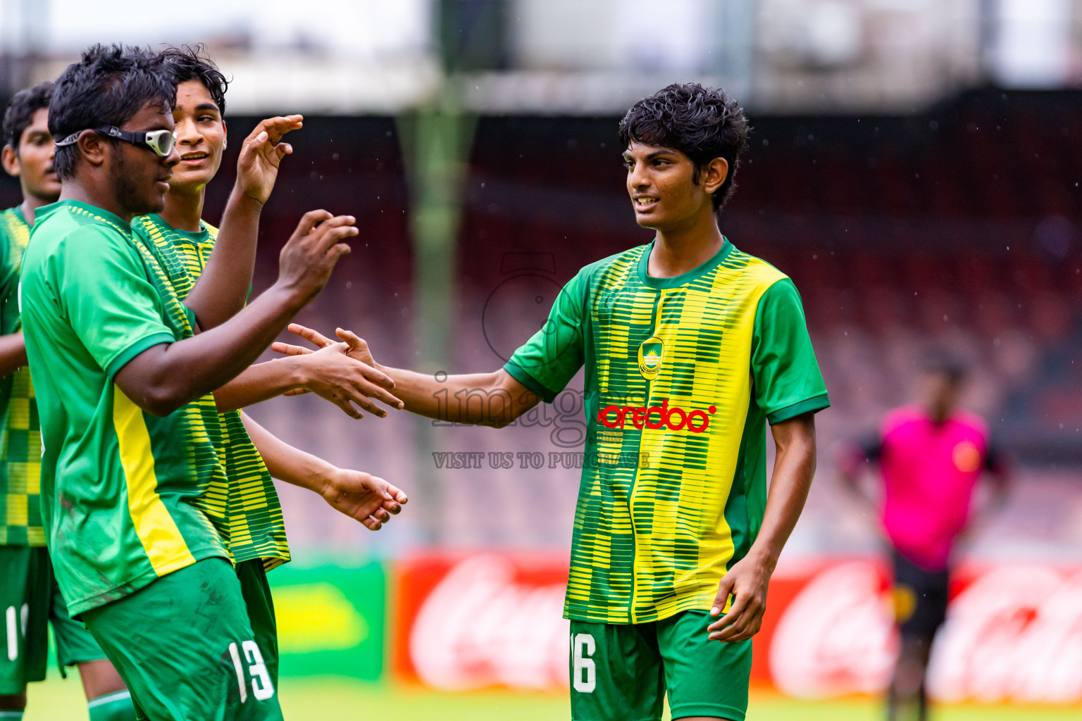 Maziya SRC vs United Victory in Day 6 of Under 19 Youth Championship 2024 was held at National Stadium in Male', Maldives on Tuesday, 24th June 2024. Photos: Nausham Waheed / images.mv