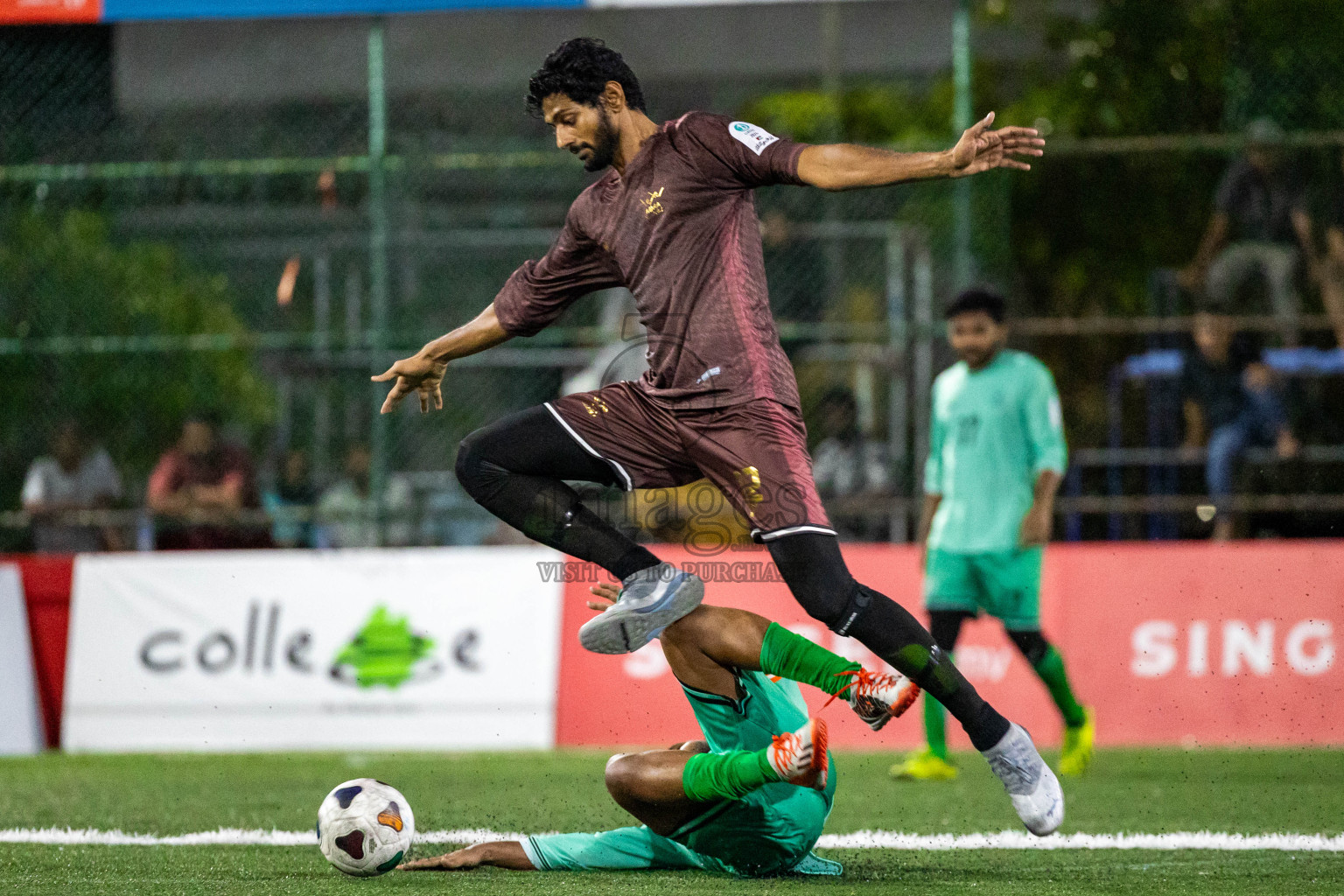 MMA SC vs CLUB CVC in Club Maldives Classic 2024 held in Rehendi Futsal Ground, Hulhumale', Maldives on Wednesday, 11th September 2024. 
Photos: Shuu Abdul Sattar / images.mv