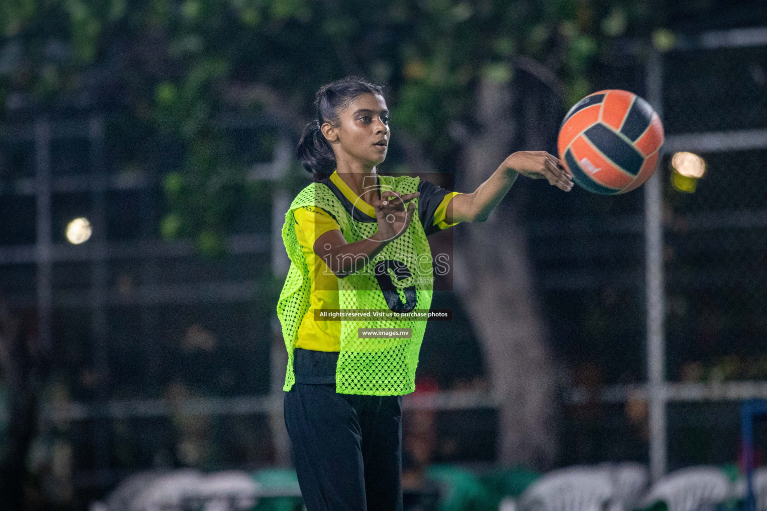 Day 6 of 20th Milo National Netball Tournament 2023, held in Synthetic Netball Court, Male', Maldives on 4th June 2023 Photos: Nausham Waheed/ Images.mv