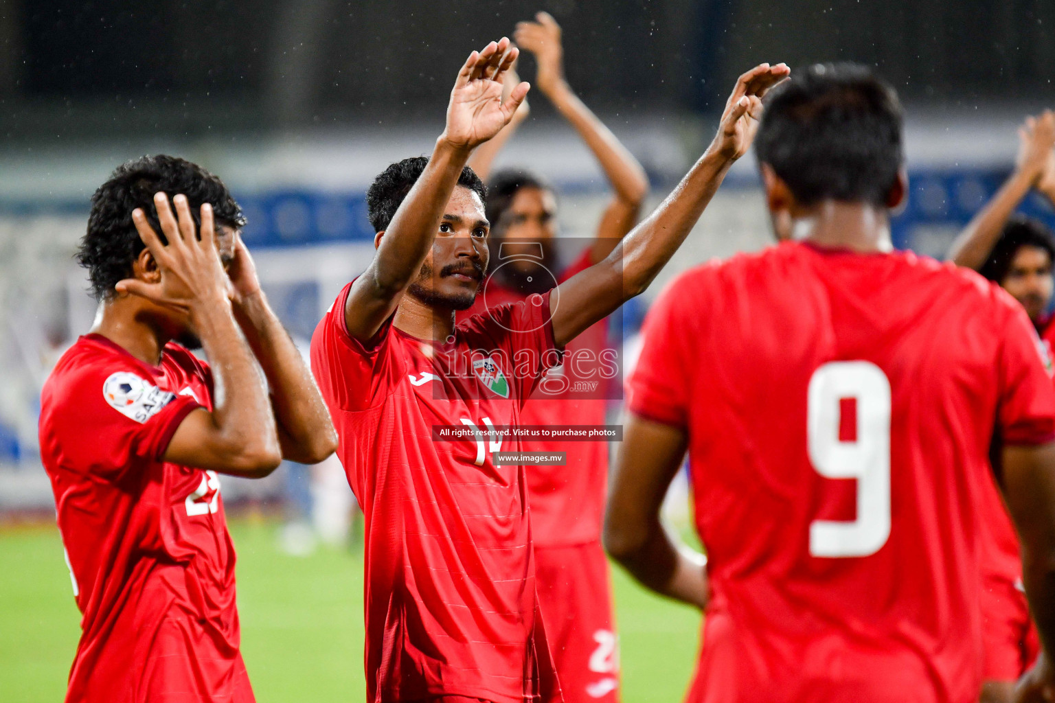 Maldives vs Bhutan in SAFF Championship 2023 held in Sree Kanteerava Stadium, Bengaluru, India, on Wednesday, 22nd June 2023. Photos: Nausham Waheed / images.mv