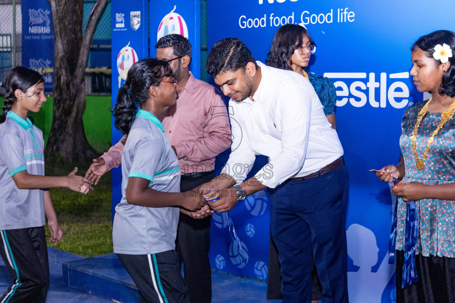 Day 3 of Nestle' Kids Netball Fiesta 2023 held in Henveyru Stadium, Male', Maldives on Saturday, 2nd December 2023. Photos by Nausham Waheed / Images.mv