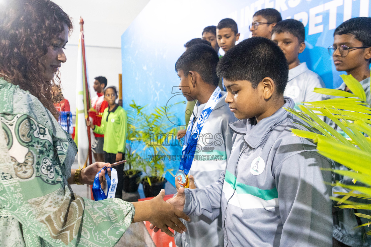 Day 4 of 20th Inter-school Swimming Competition 2024 held in Hulhumale', Maldives on Tuesday, 15th October 2024. Photos: Ismail Thoriq / images.mv