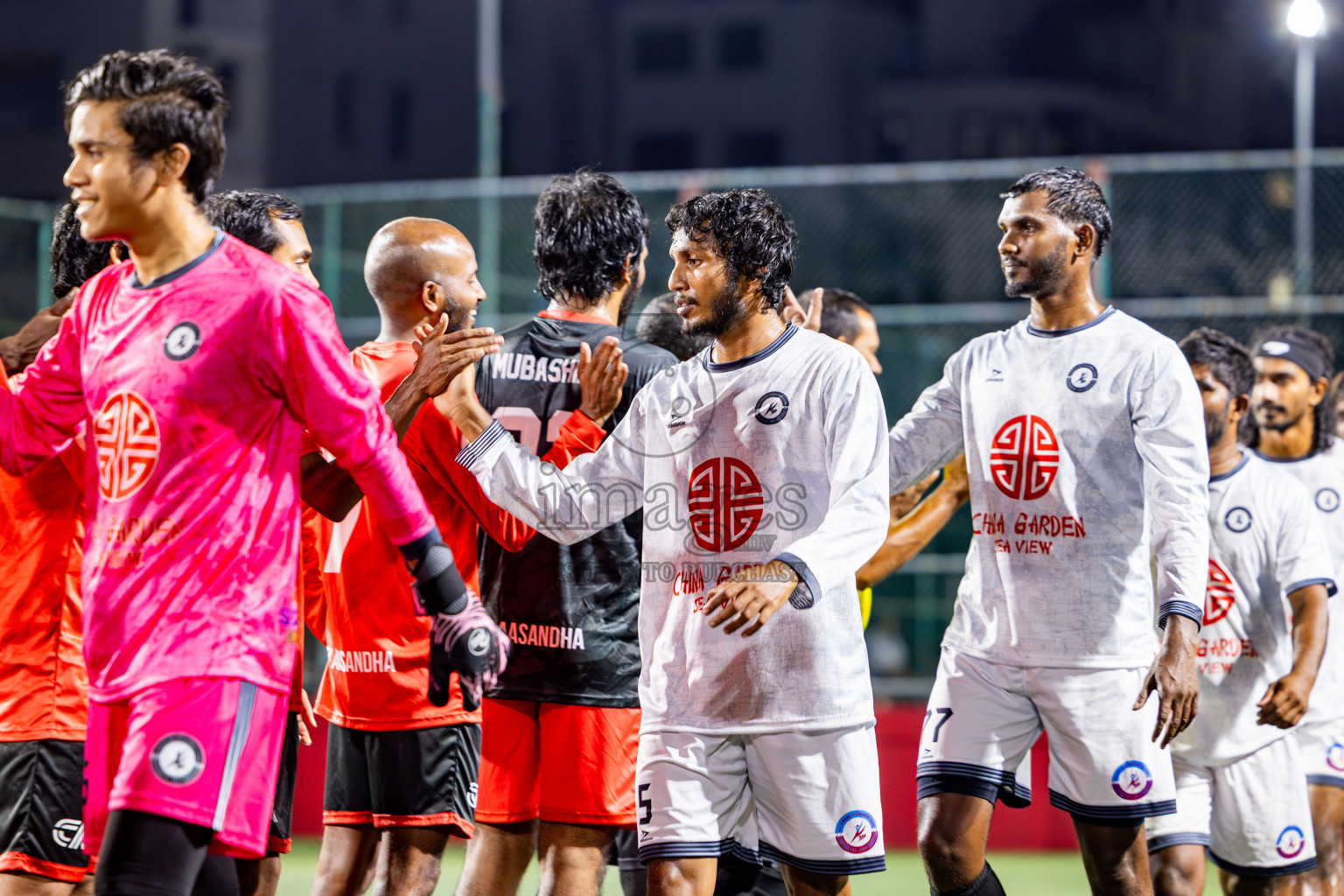 Club Aasandha vs Kulhivaru Vuzaara in Day 7 of Office League 2025 was held on Tuesday, 22nd April 2025 in Hulhumale', Maldives. Photos: Nausham Waheed / images.mv