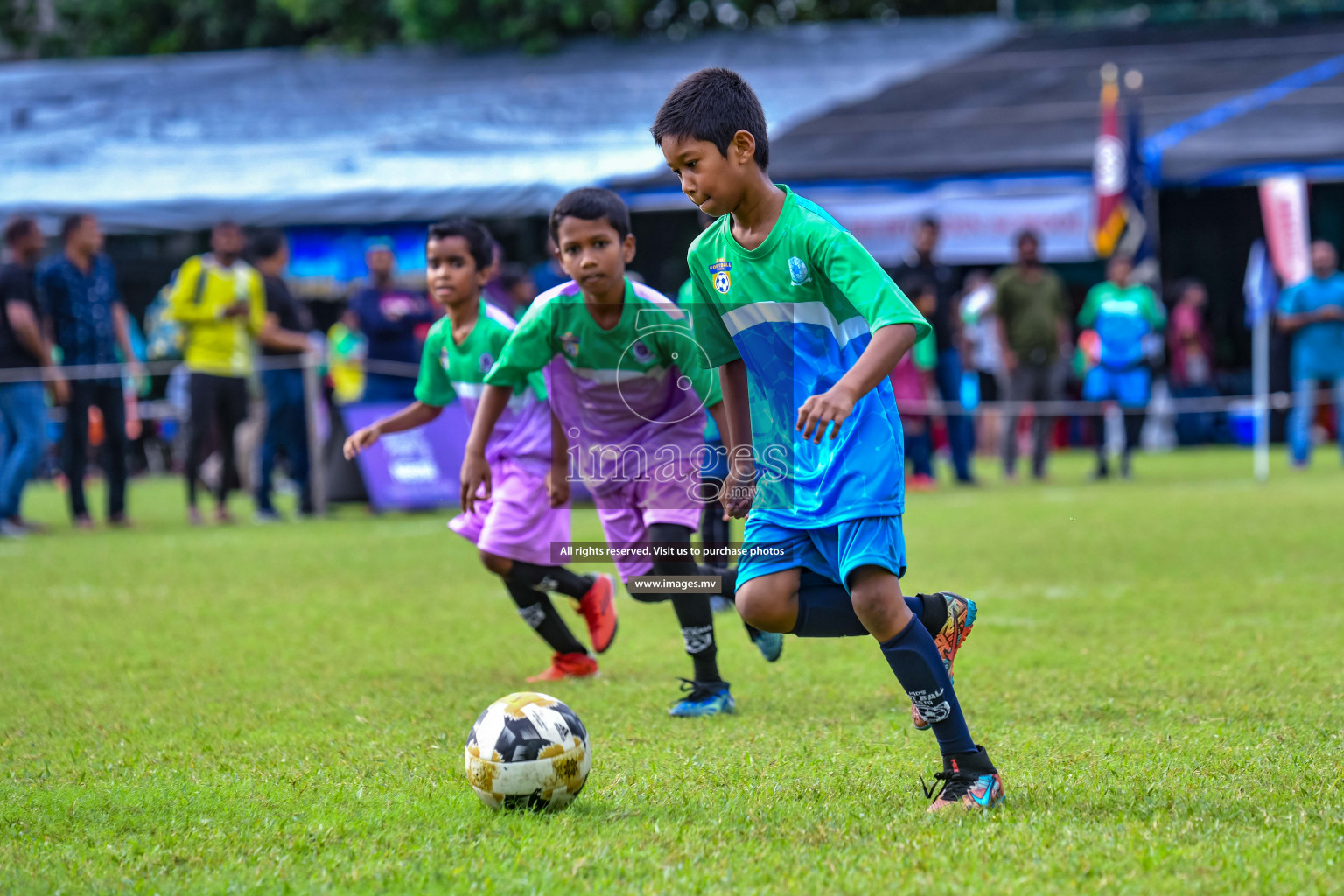 Day 1 of Milo Kids Football Fiesta 2022 was held in Male', Maldives on 19th October 2022. Photos: Nausham Waheed/ images.mv