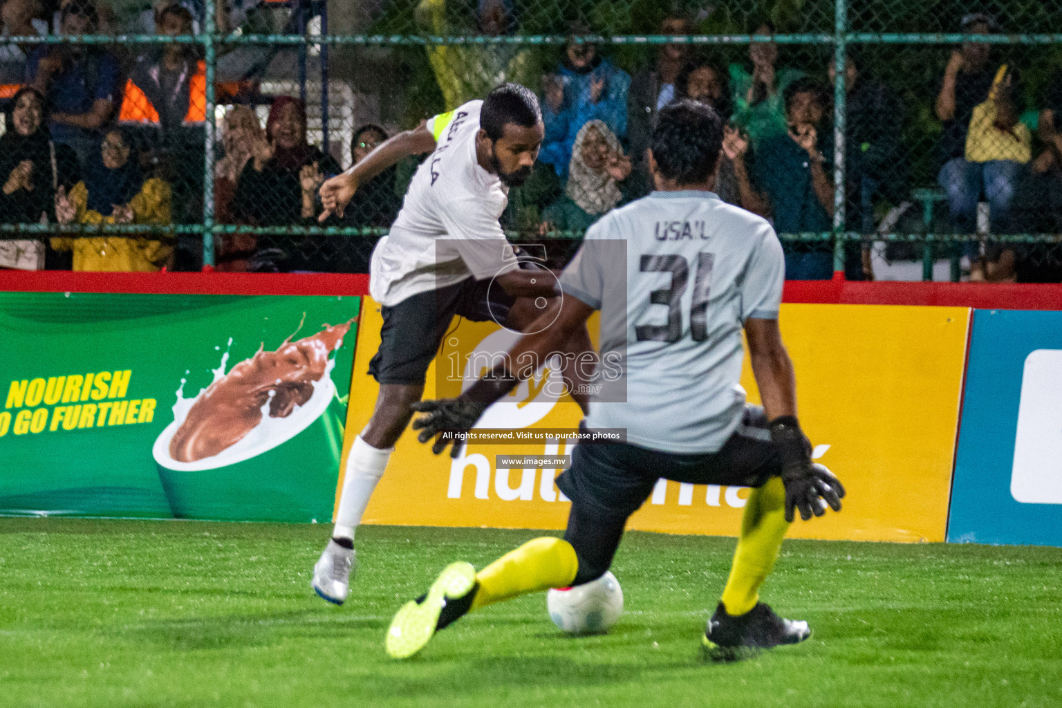 United BML vs Club Airports in Club Maldives Cup 2022 was held in Hulhumale', Maldives on Saturday, 15th October 2022. Photos: Hassan Simah/ images.mv