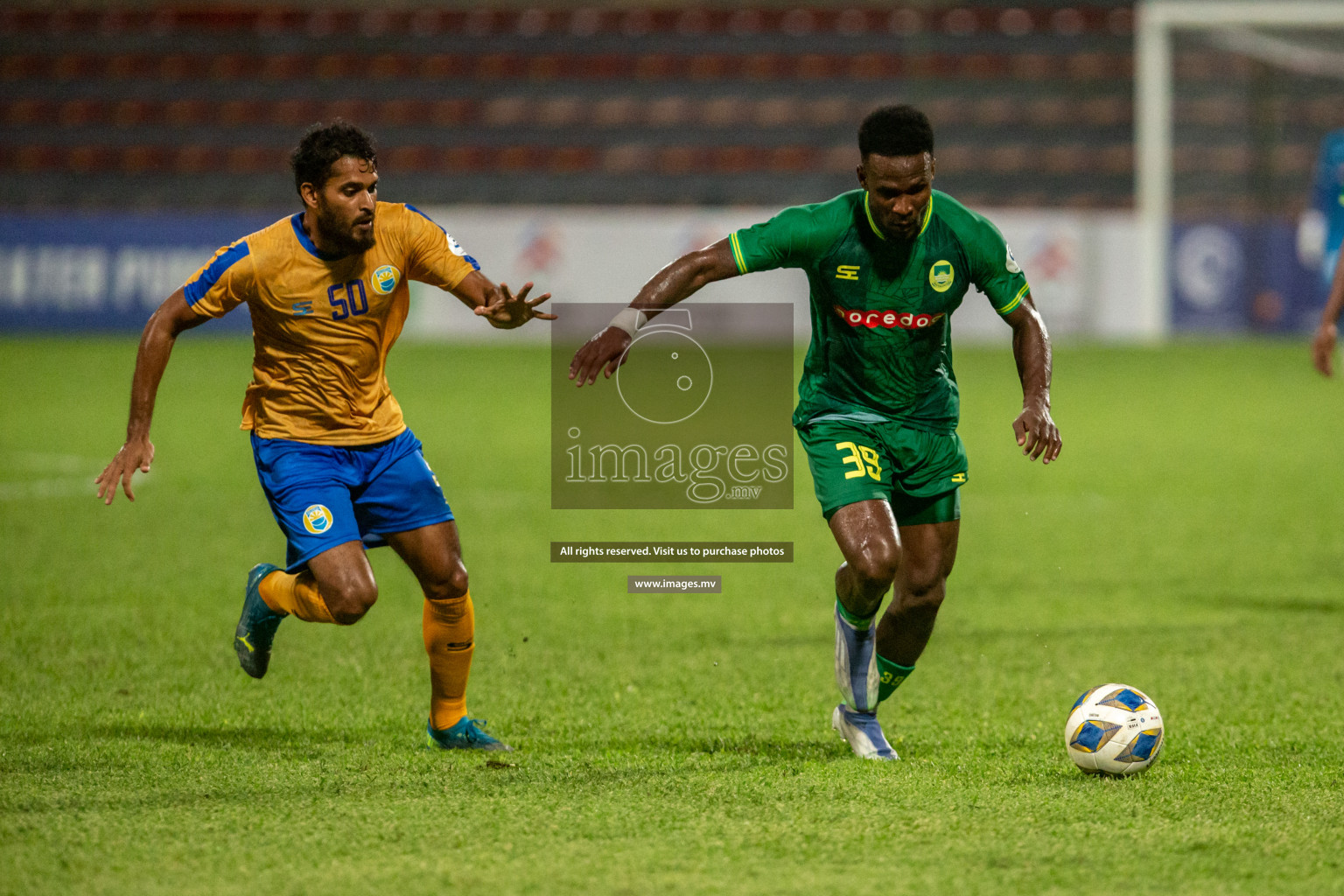 Maziya SRC vs Club Valencia in the Community Shield Match 2021/2022 on 15 December 2021 held in Male', Maldives. Photos: Hassan Simah / images.mv