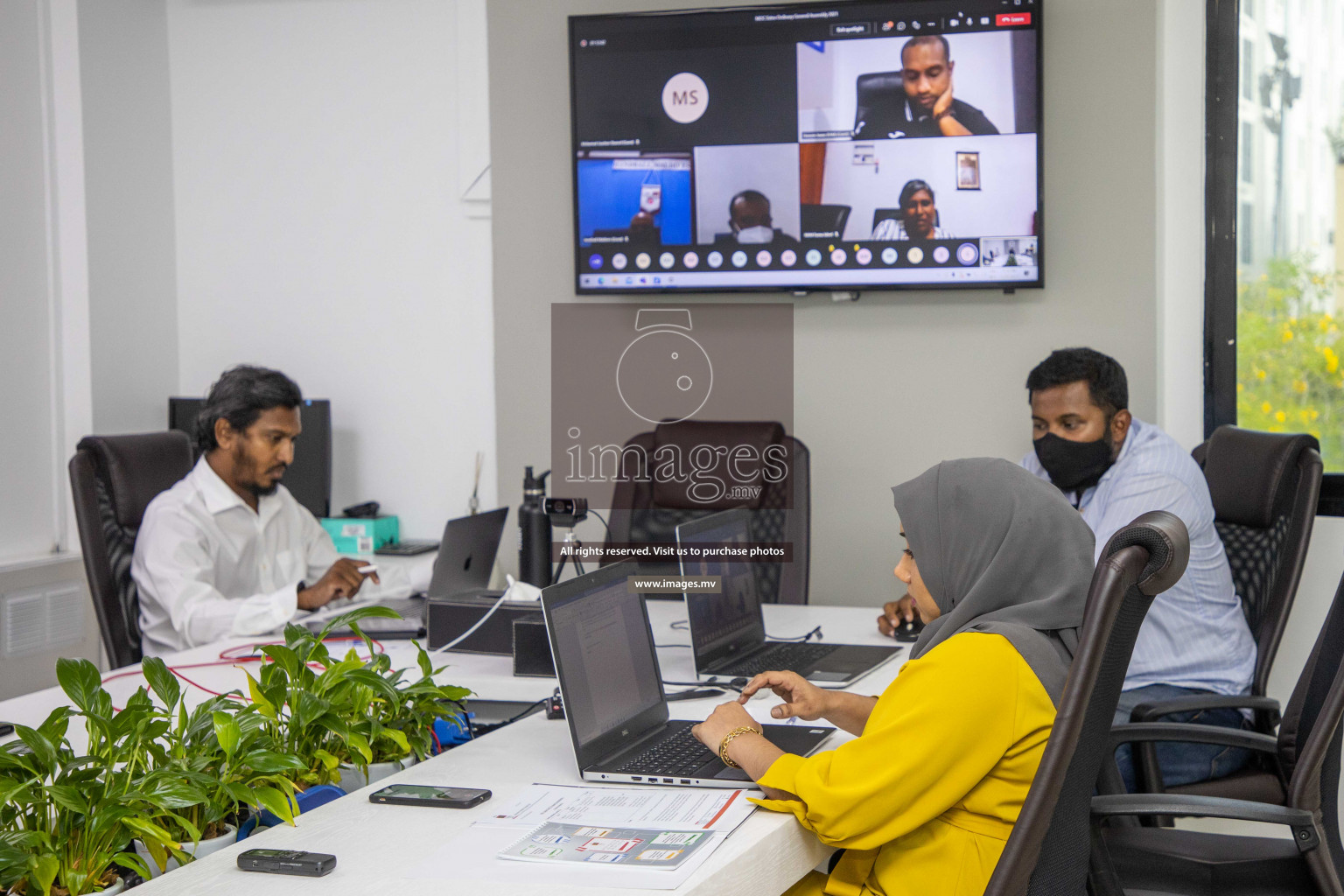 (MOC Extra ordinary General Assembly 2021, 25th March 2021, Thursday, At MOC Head Office, Photos: Suadhu Abdul Sattar/ Images.mv)