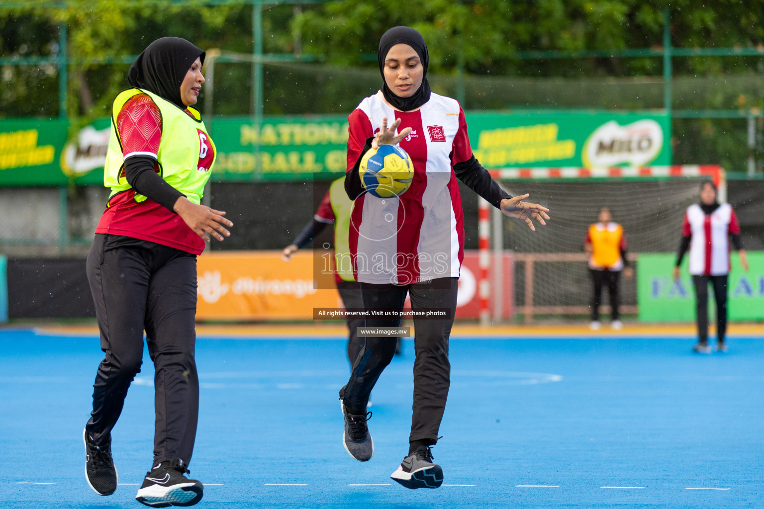 Day 1 of 7th Inter-Office/Company Handball Tournament 2023, held in Handball ground, Male', Maldives on Friday, 16th September 2023 Photos: Nausham Waheed/ Images.mv