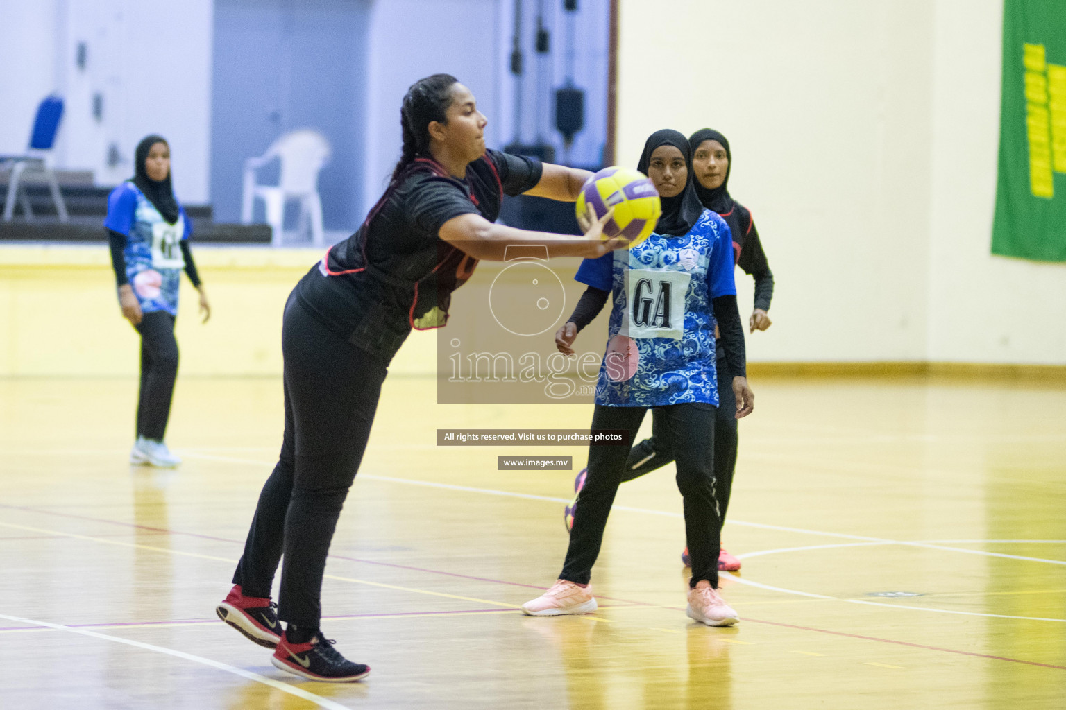 Milo National Netball Tournament 29th November 2021 at Social Center Indoor Court, Male, Maldives. Photos: Maanish/ Images Mv