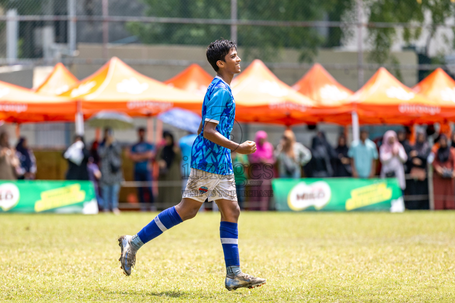 Day 4 of MILO Academy Championship 2024 (U-14) was held in Henveyru Stadium, Male', Maldives on Sunday, 3rd November 2024.
Photos: Ismail Thoriq /  Images.mv