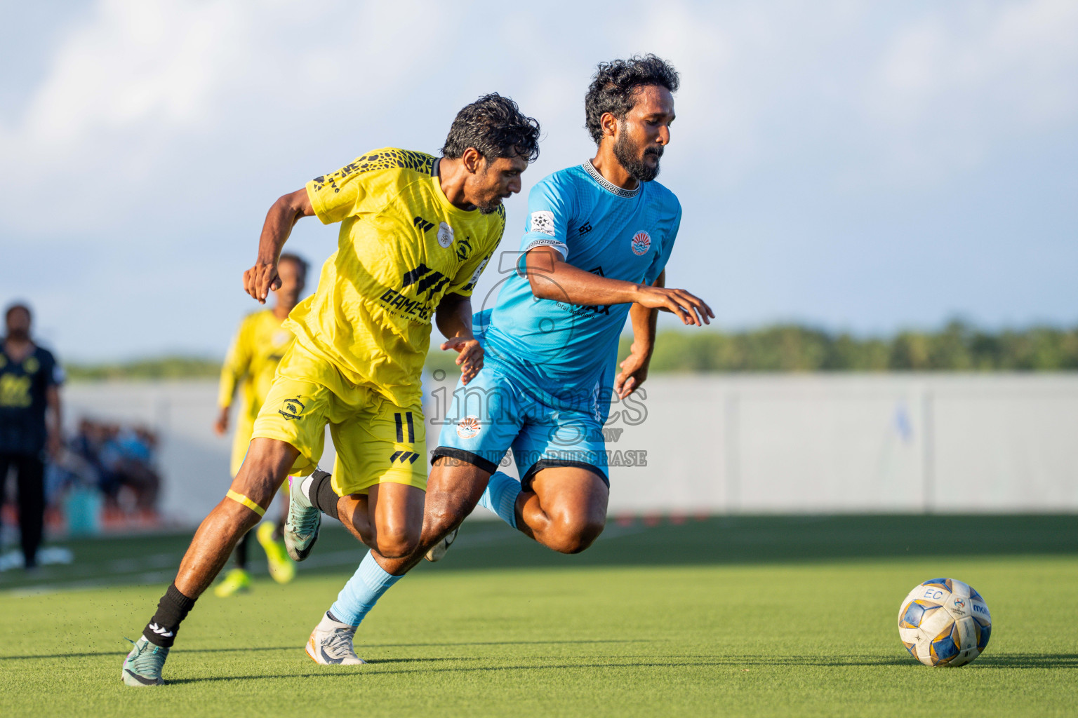 Final Match Irumathi Sports VS Velaa Sports Club in Day 9 of Eydhafushi Cup 2025 held in Eydhafushi Football Stadium at B. Eydhafushi, Maldives on Monday, 15th September 2025. Photos: Arif Rasheed / images.mv
