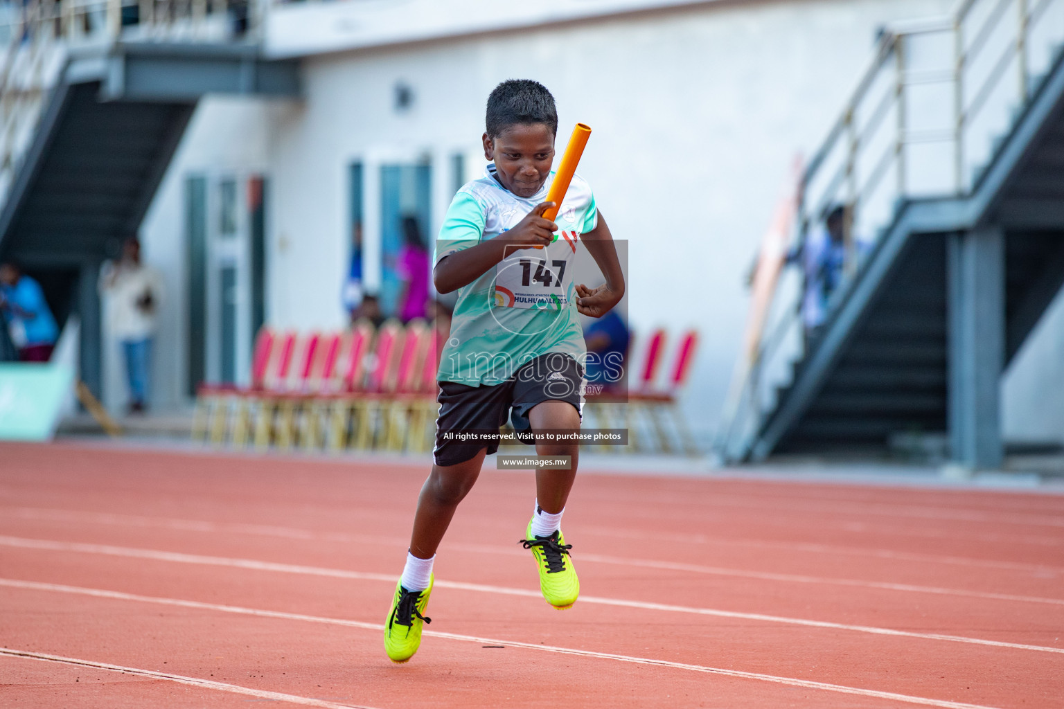 Day five of Inter School Athletics Championship 2023 was held at Hulhumale' Running Track at Hulhumale', Maldives on Wednesday, 18th May 2023. Photos: Nausham Waheed / images.mv