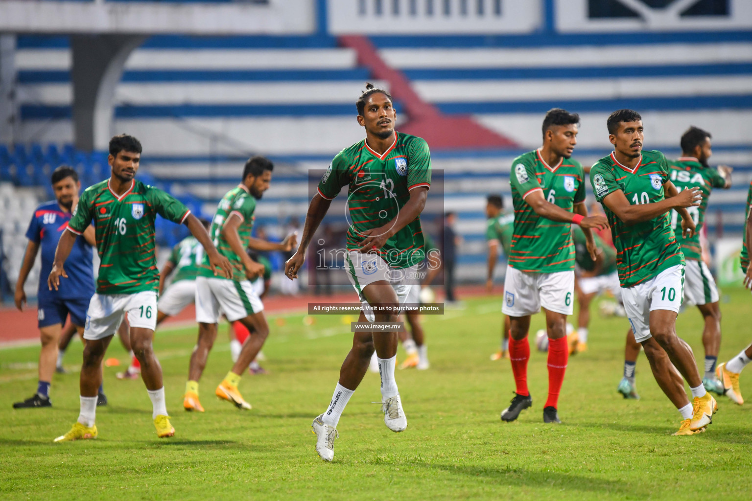 hutan vs Bangladesh in SAFF Championship 2023 held in Sree Kanteerava Stadium, Bengaluru, India, on Tuesday, 28th June 2023. Photos: Nausham Waheedh/ images.mv