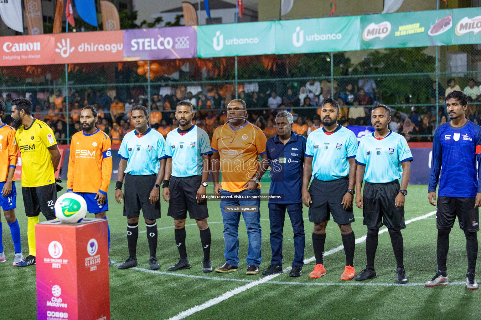 Team Fenaka vs Team FSM in Quarter Final of Club Maldives Cup 2023 held in Hulhumale, Maldives, on Sunday, 13th August 2023 Photos: Nausham Waheed, Ismail Thoriq / images.mv