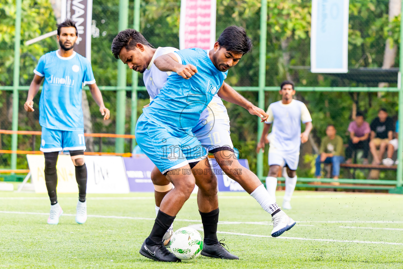 Finolhu vs Amilla in Day 5 of Resort League 2025 (Baa Zone) was held on Monday, 14th July 2025 in Avani+ Fares Maldives Resort, Baa Atoll, Maldives. Photos: Nausham Waheed / images.mv