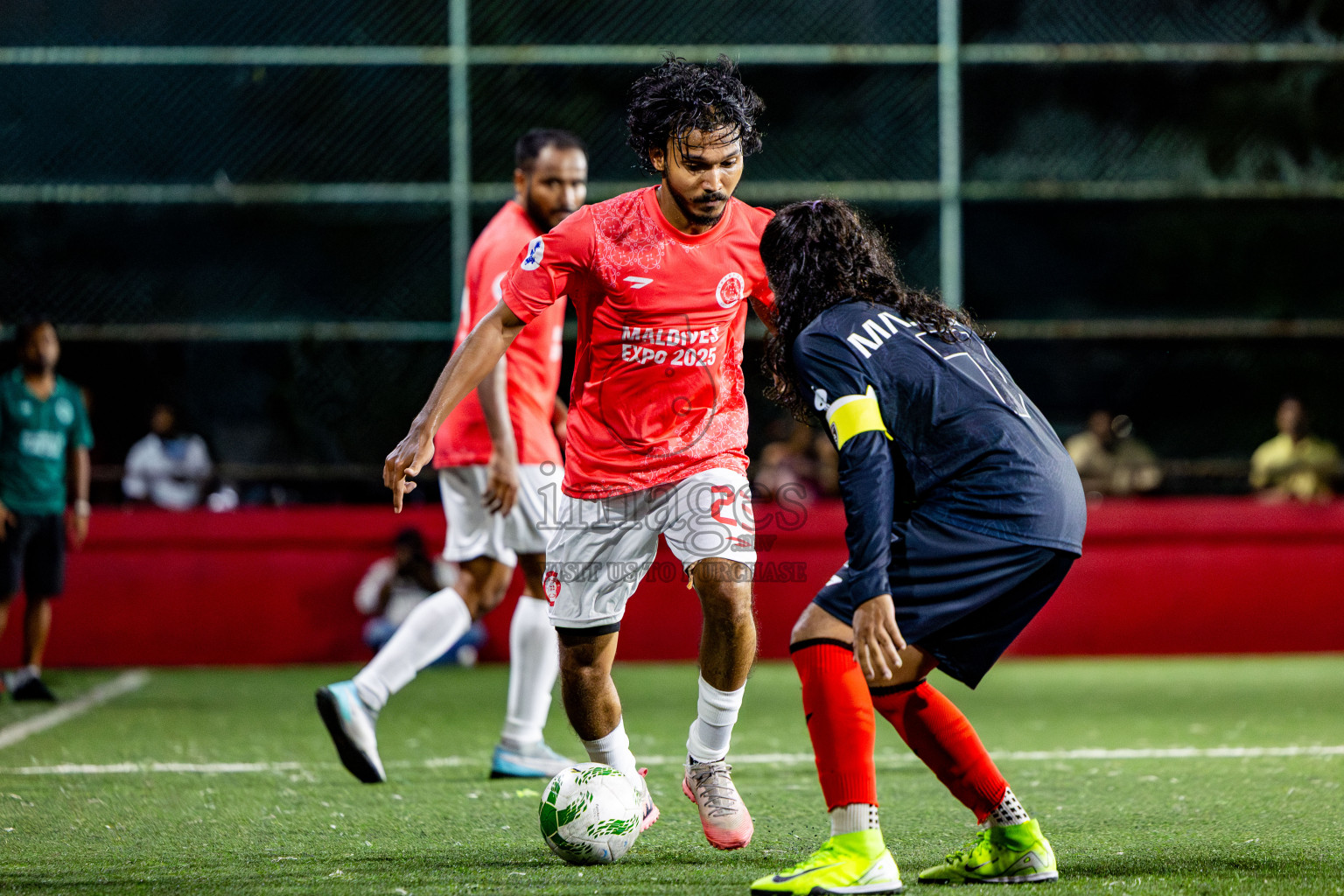 Sheesha vs Trade Club in Day 5 of Office League 2025 was held on Sunday, 20th April 2025 in Hulhumale', Maldives. Photos: Nausham Waheed  / images.mv