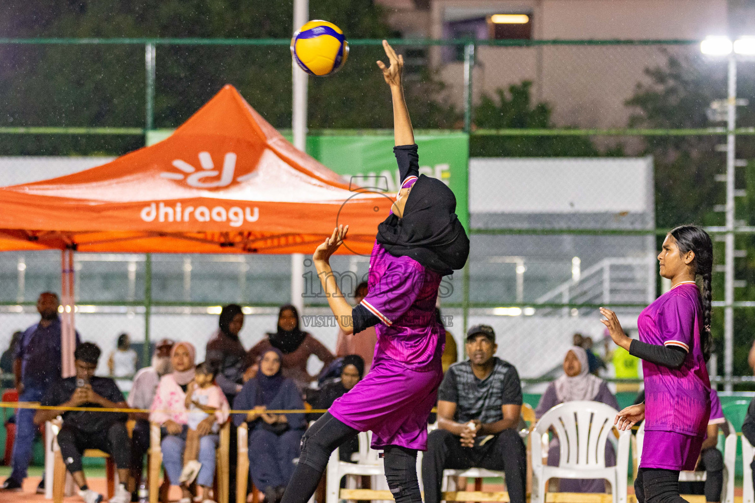 Vilingili Z. Jamiyya vs Alma Sports Club in Milo National Junior Volleyball Championship 2025 Day 2 was held on Sunday, 23rd November 2025 at Ekuveni Turf Court Male', Maldives. Photos: Areef Adam / images.mv