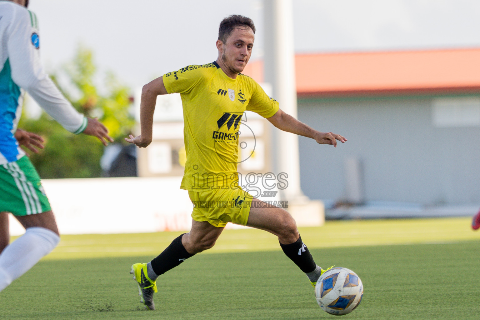 Semi Finals Match 02 Huss Songun FT VS Velaa Sports Club in Day 8 of Eydhafushi Cup 2025 held in Eydhafushi Football Stadium at B. Eydhafushi, Maldives on Saturday, 13th September 2025. Photos: Arif Rasheed / images.mv