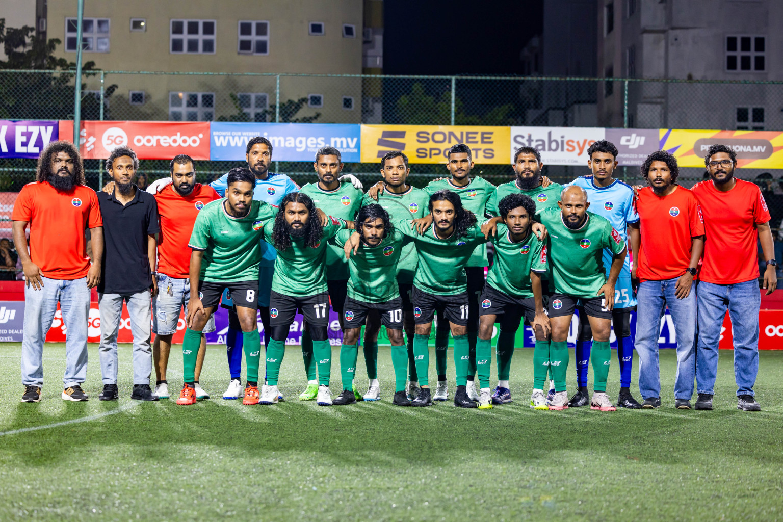 GDh Madaveli VS GDh Thinadhoo in Day 7 of Golden Futsal Challenge 2025 was held on Saturday, 11th January 2025, in Hulhumale', Maldives Photos: Nausham Waheed / images.mv