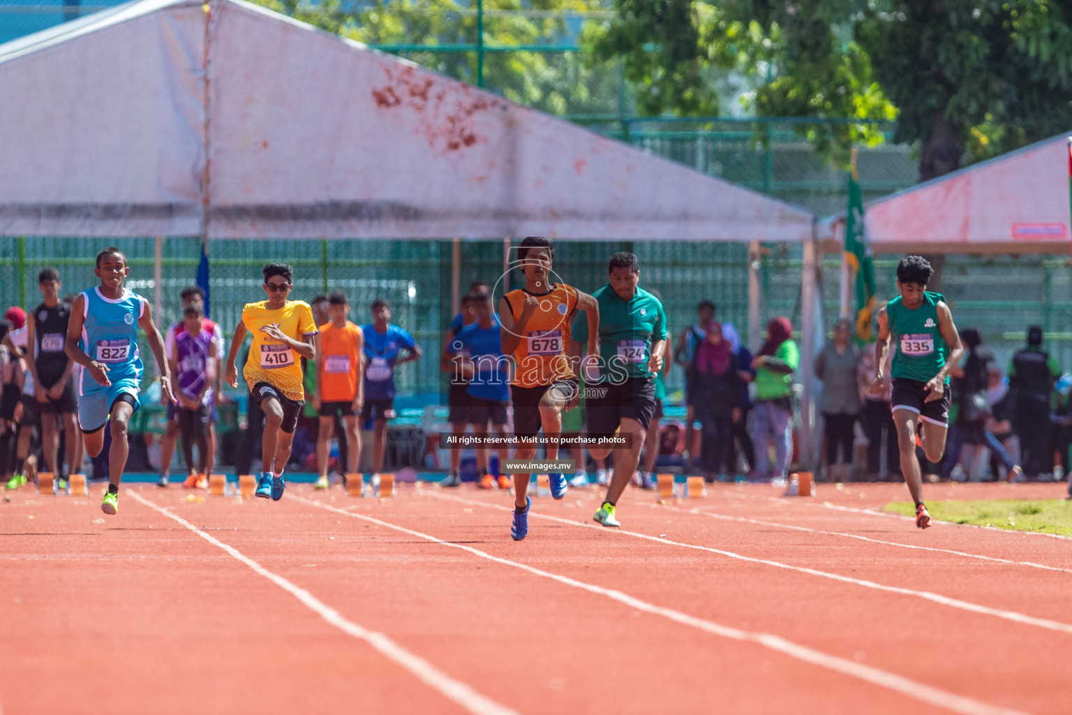 Day 1 of Inter-School Athletics Championship held in Male', Maldives on 22nd May 2022. Photos by: Maanish / images.mv