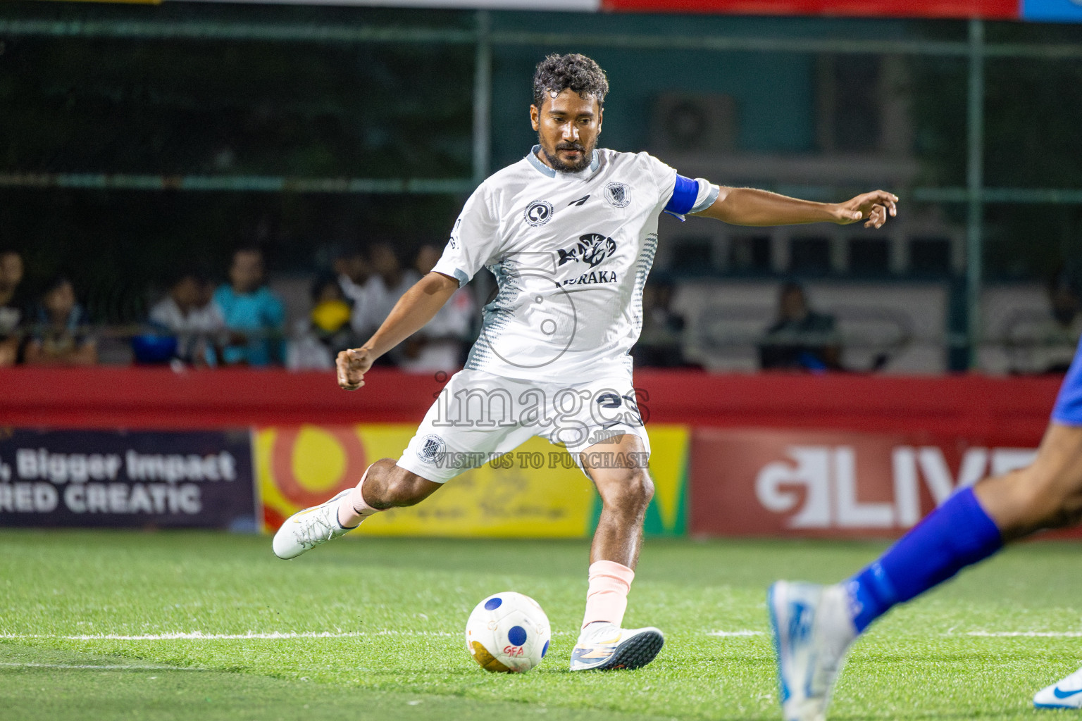 Sh Bilehfehi vs Sh Lhaimagu in Day 11 of Golden Futsal Challenge 2025 was held on Wednesday, 15th January 2025, in Hulhumale', Maldives Photos: Mohamed Mahfooz Moosa / images.mv
