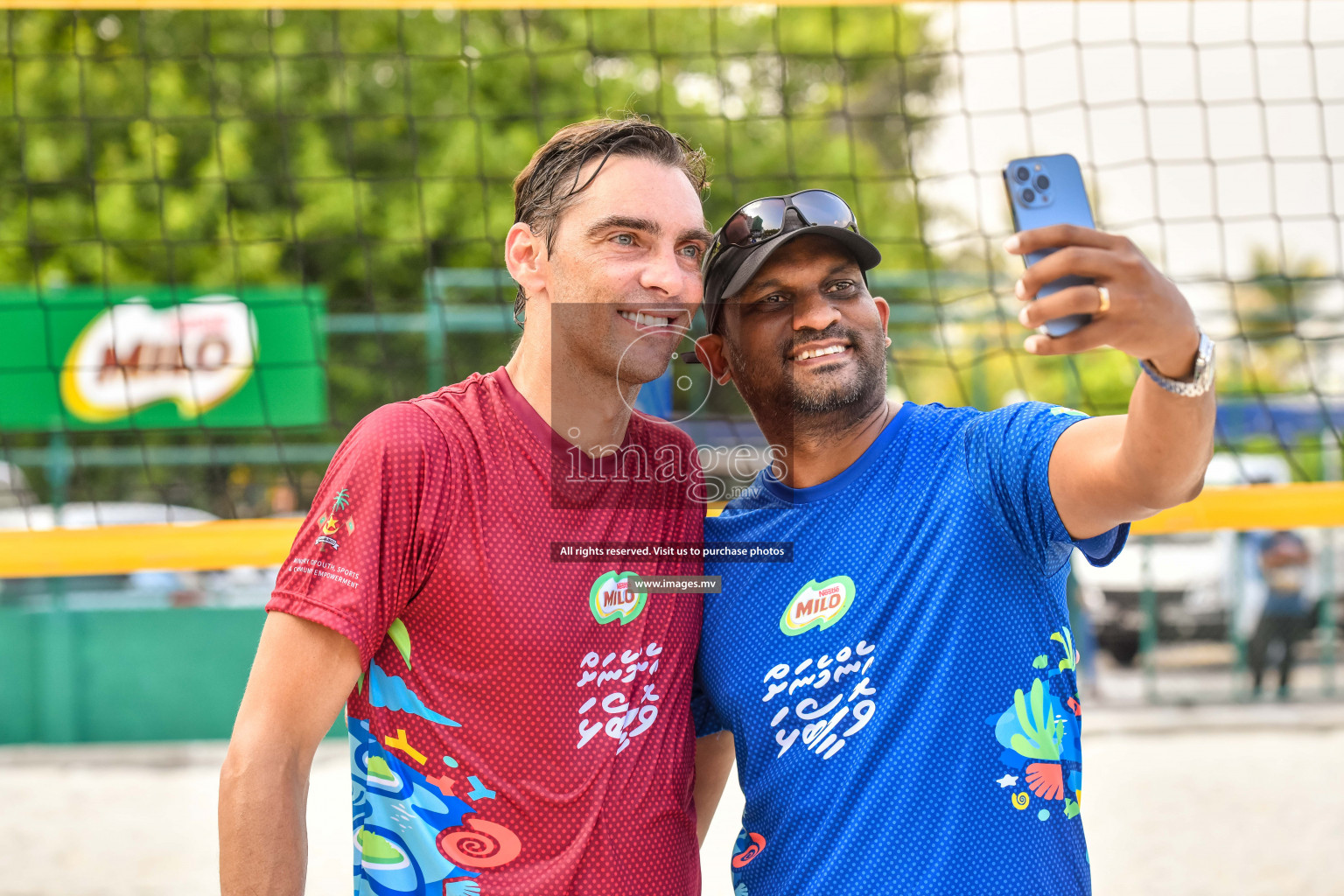 Vollyball players trainning session with Giba Photos by Nausham waheed