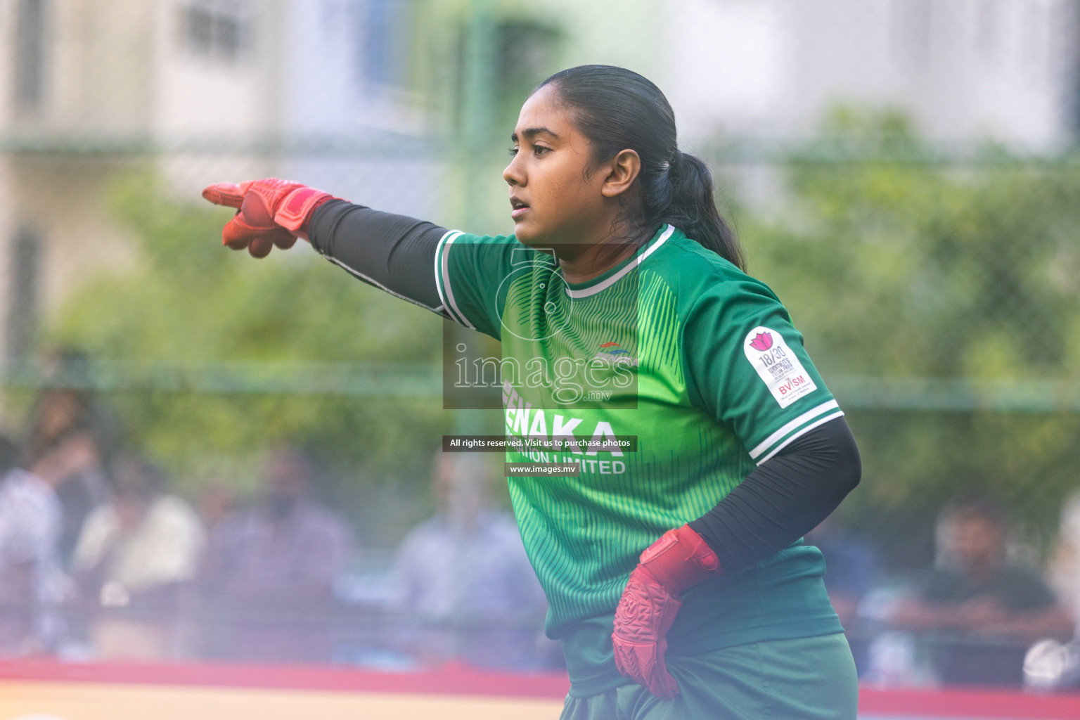 MPL vs Team Fenaka in Eighteen Thirty Women's Futsal Fiesta 2022 was held in Hulhumale', Maldives on Wednesday, 12th October 2022. Photos: Ismail Thoriq / images.mv