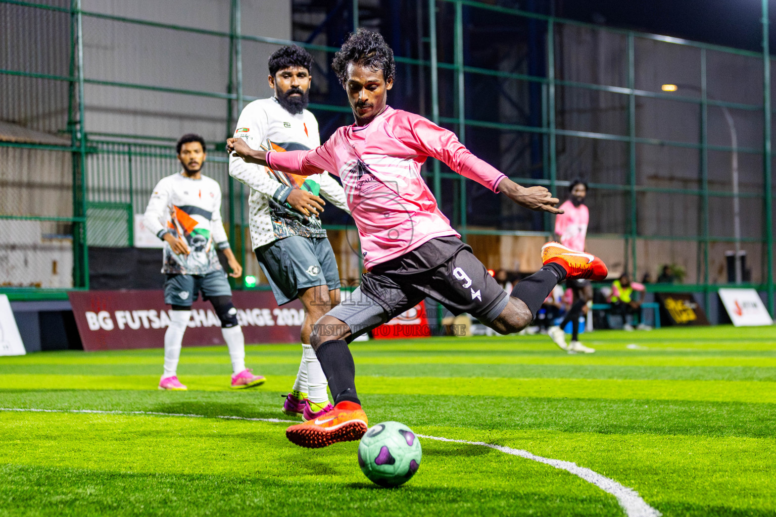 Apocalipse SC vs SDZ Juniors in Day 10 of BG Futsal Challenge 2024 was held on Thursday, 21st March 2024, in Male', Maldives Photos: Nausham Waheed / images.mv