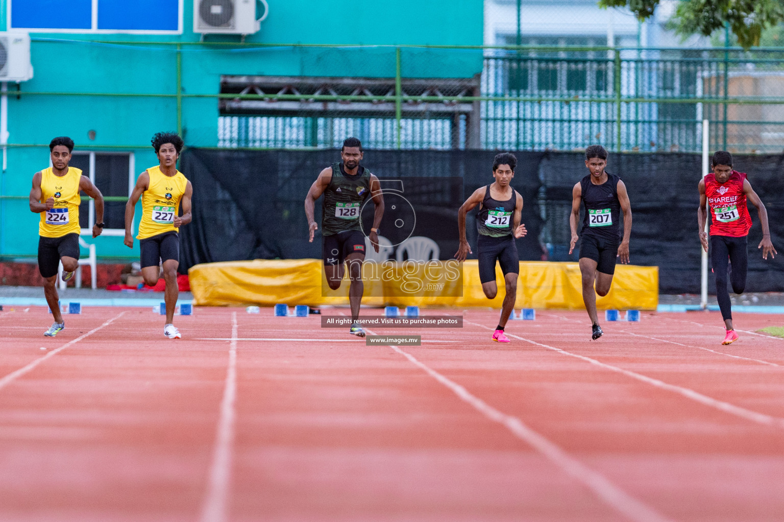 Day 1 of National Athletics Championship 2023 was held in Ekuveni Track at Male', Maldives on Thursday 23rd November 2023. Photos: Nausham Waheed / images.mv