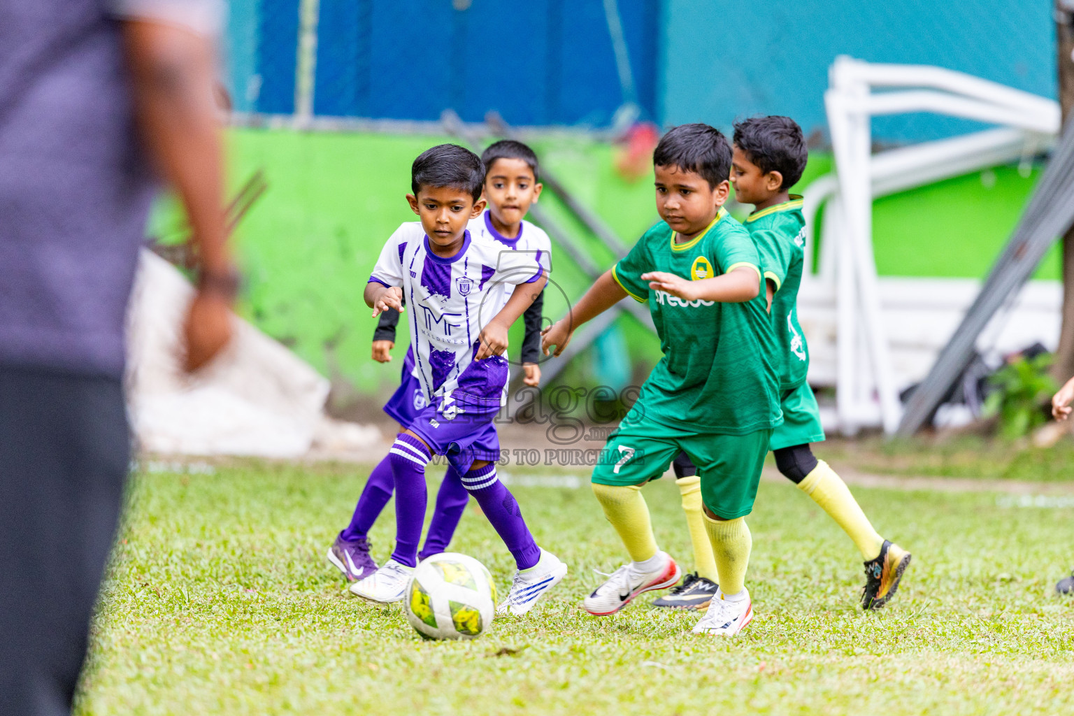 Day 1 of MILO SVAM Juniors 2025 (U-8) was held at Henveiru Stadium in Male', Maldives on Thursday, 26th June 2025. 
Photos: Hassan Simah / images.mv