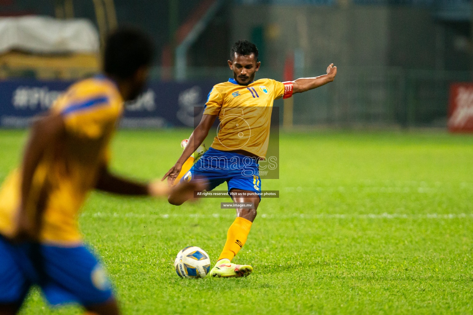 Club Valencia vs United Victory in the President's Cup 2021/2022 held in Male', Maldives on 19 December 2021