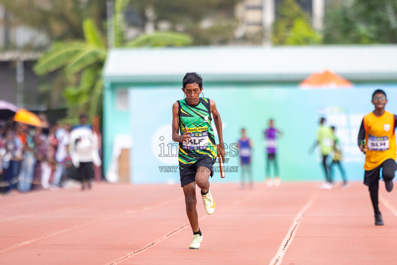 Day 5 of MWSC Interschool Athletics Championships 2024 held in Hulhumale Running Track, Hulhumale, Maldives on Wednesday, 13th November 2024. Photos by: Raif Yoosuf / Images.mv