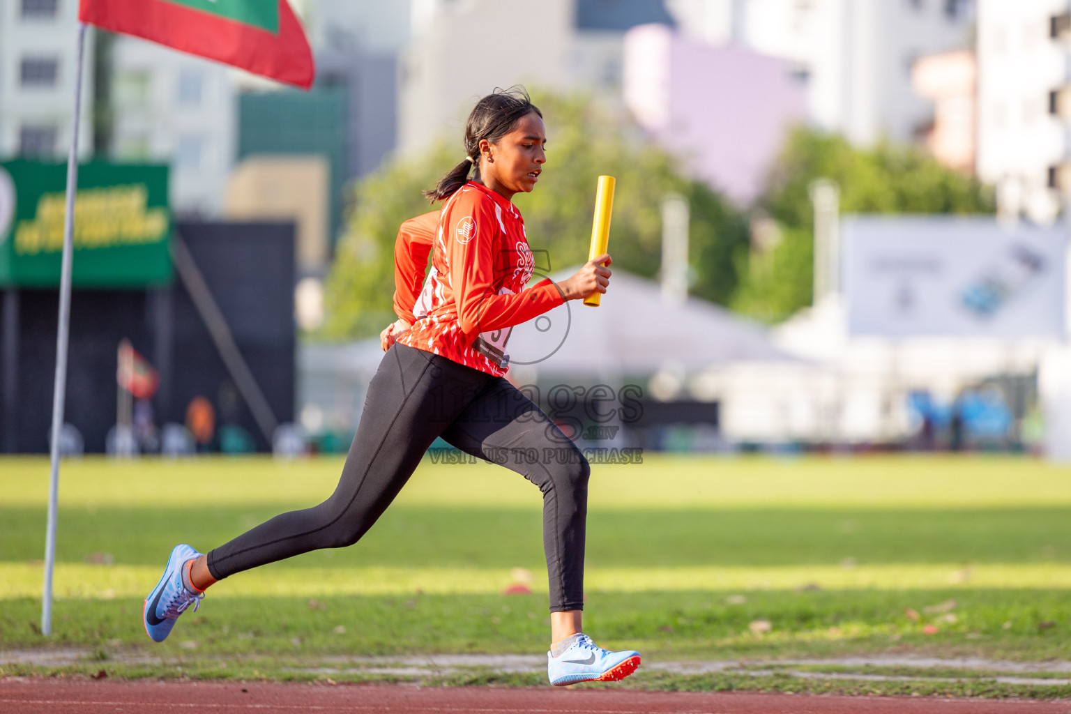 Day 3 of 33rd National Athletics Championship was held in Ekuveni Track at Male', Maldives on Saturday, 7th September 2024. Photos: Suaadh Abdul Sattar / images.mv