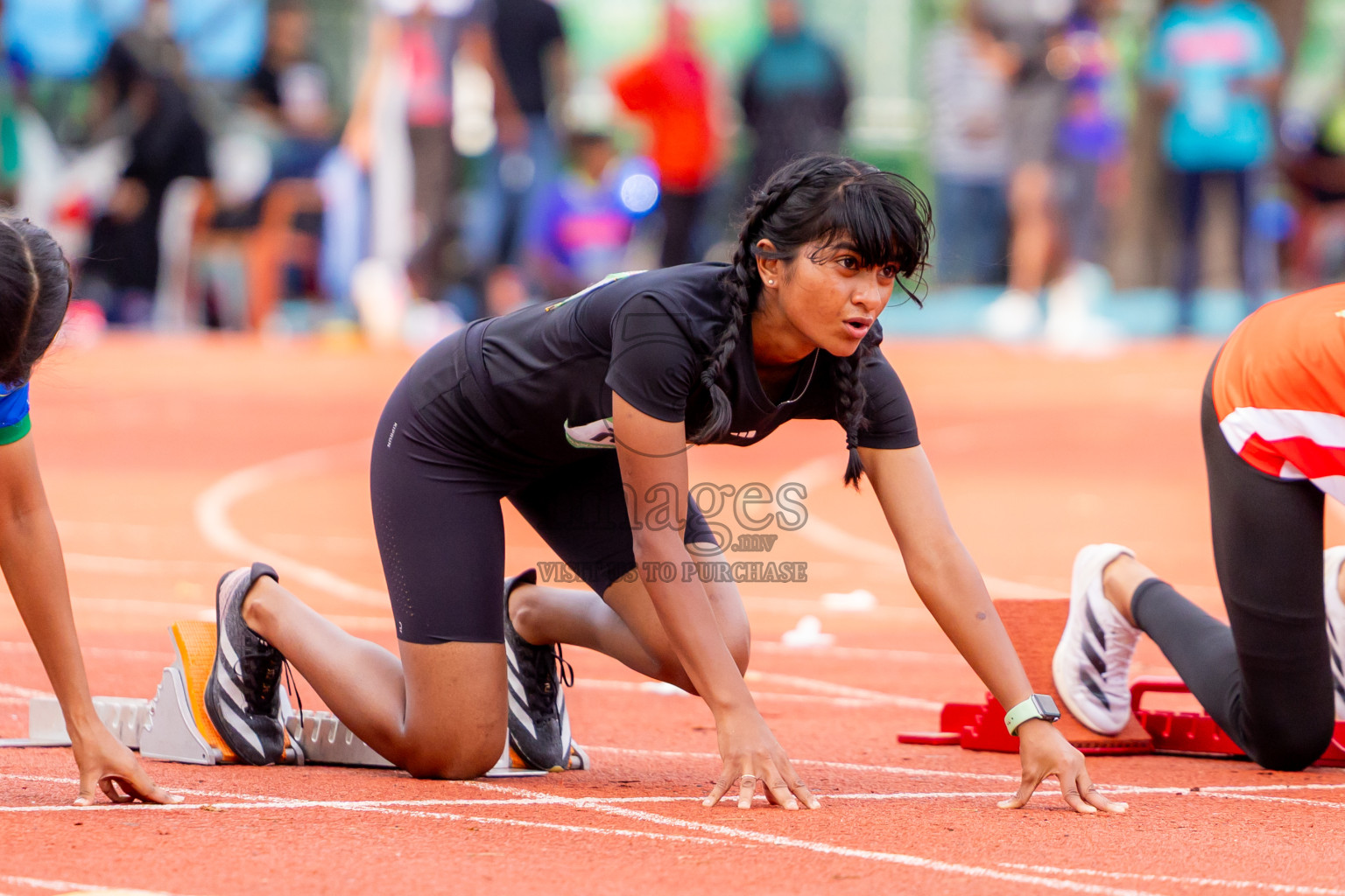 Day 3 of 12th Milo Association Championships was held in Ekuveni Track at Male', Maldives on Saturday, 26th April 2025. Photos: Nausham Waheed / images.mv