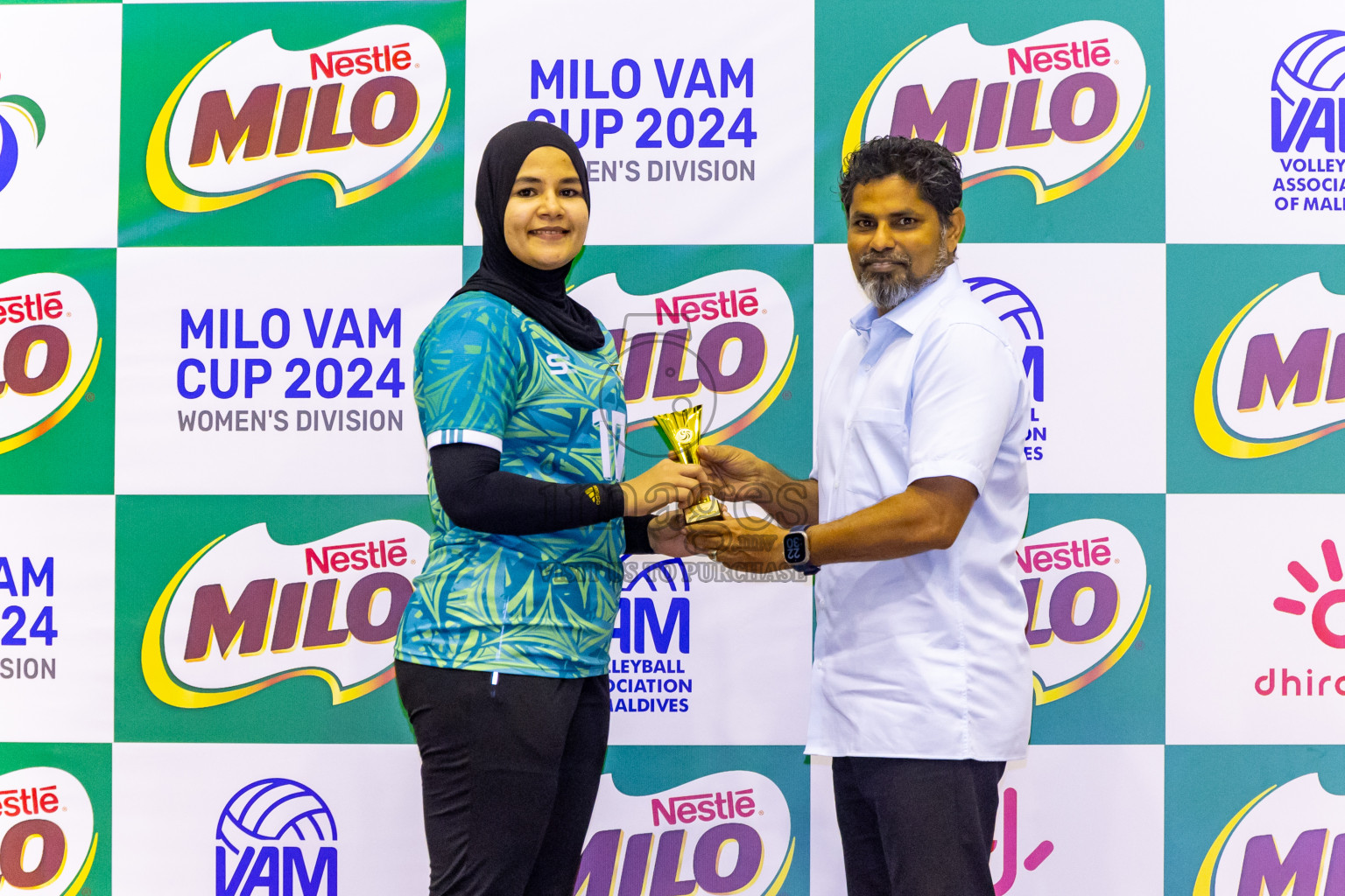 Final of Women's Division of Milo VAM Cup 2024 held in Male', Maldives on Saturday, 13th July 2024 at Social Center Indoor Hall Photos By: Nausham Waheed / images.mv