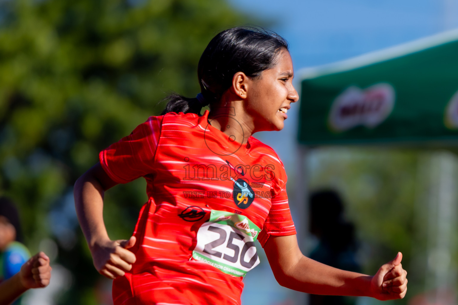Day 1 of 12th Milo Association Championships was held in Ekuveni Track at Male', Maldives on Thursday, 24th April 2025. Photos: Nausham Waheed / images.mv