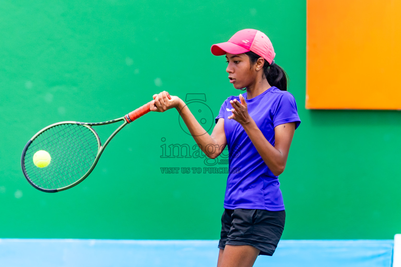 Day 5 of ATF Maldives Junior Open Tennis was held in Male' Tennis Court, Male', Maldives on Monday, 16th December 2024. Photos: Nausham Waheed/ images.mv