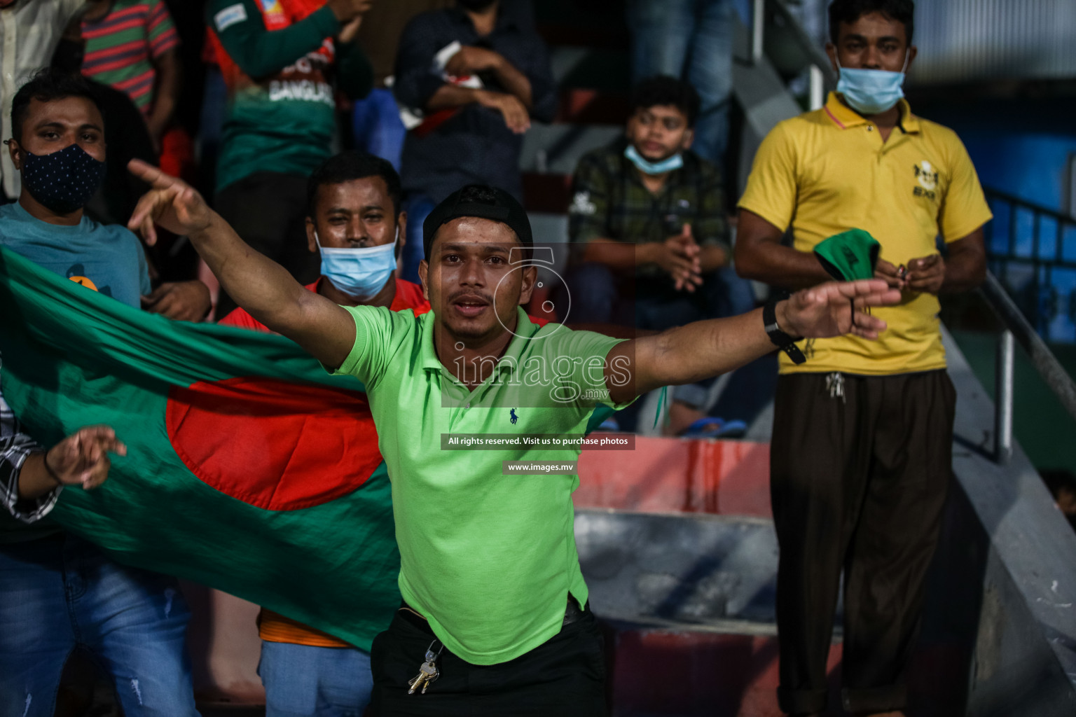 Bangladesh vs Sri Lanka in SAFF Championship 2021 held on 1st October 2021 in Galolhu National Stadium, Male', Maldives