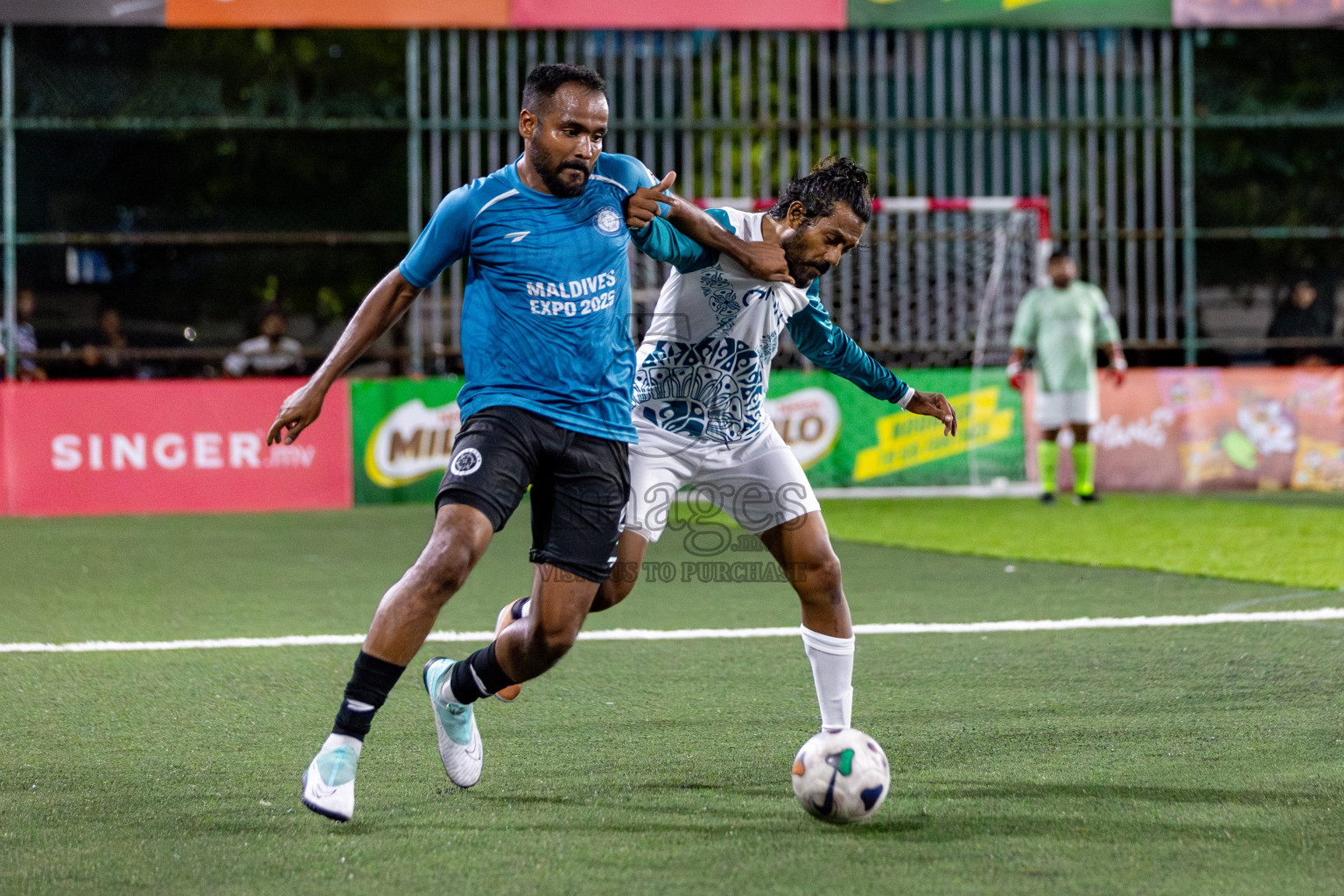 Trade Club vs Higher Education in Club Maldives Classic 2024 held in Rehendi Futsal Ground, Hulhumale', Maldives on Sunday, 8th September 2024. Photos: Hassan Simah / images.mv